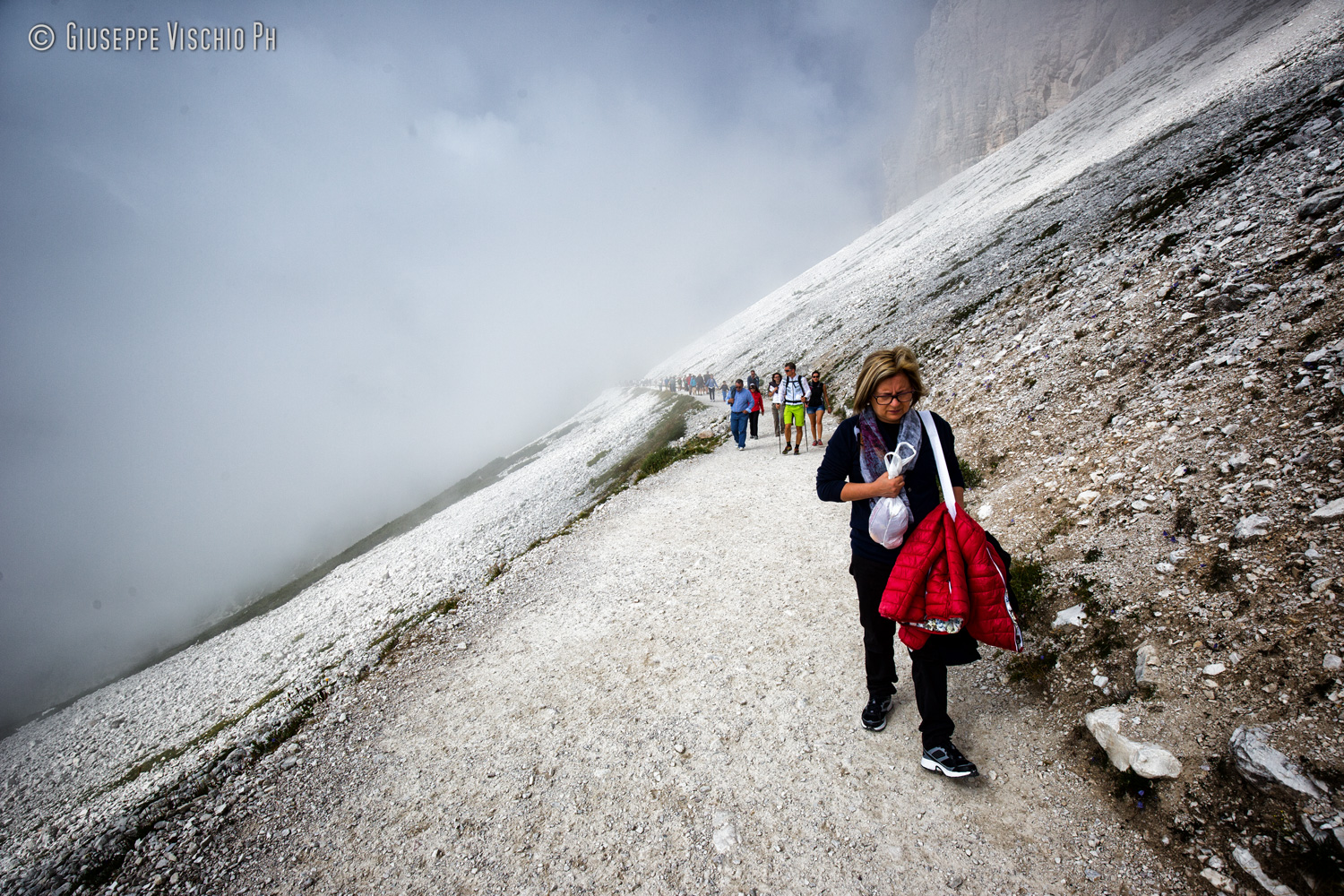 In cammino per le 3 cime di lavaredo