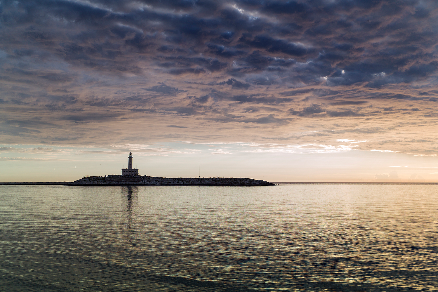 Vieste. The lighthouse.