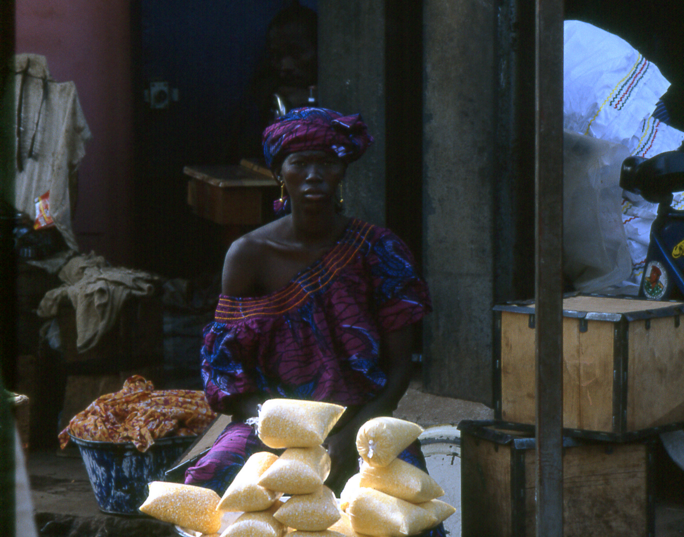 Market Bamako - evils - 1991