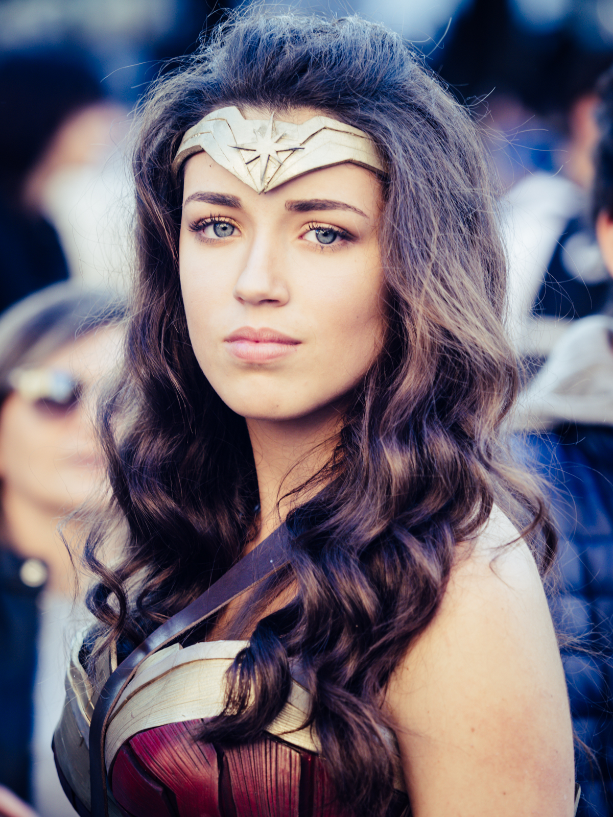 Lo sguardo magnetico di Wonder Woman