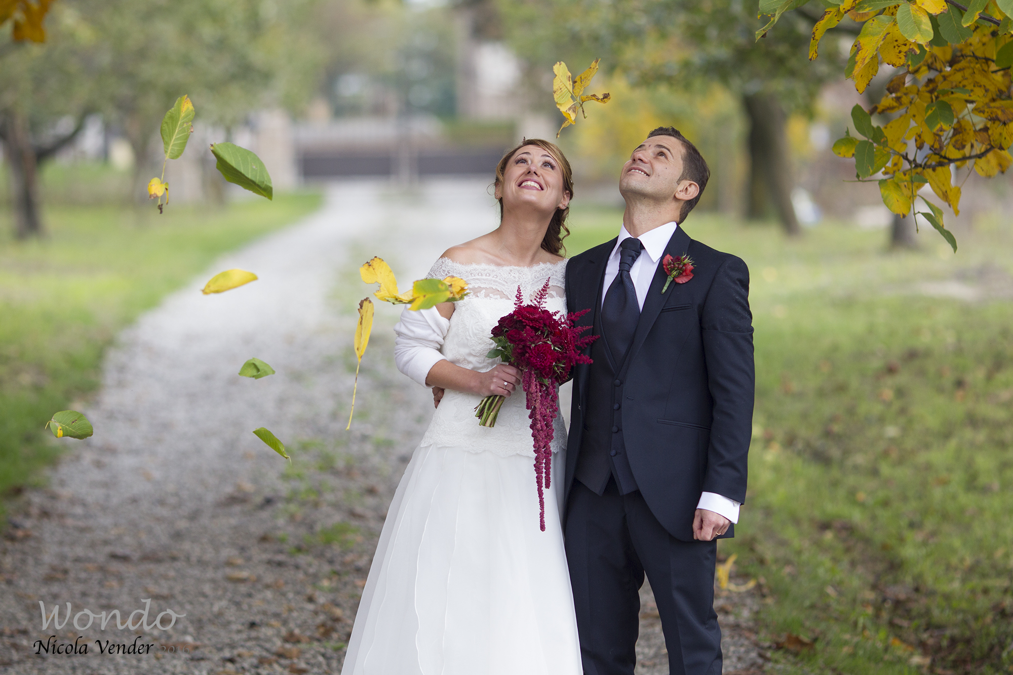 Wedding in autumn