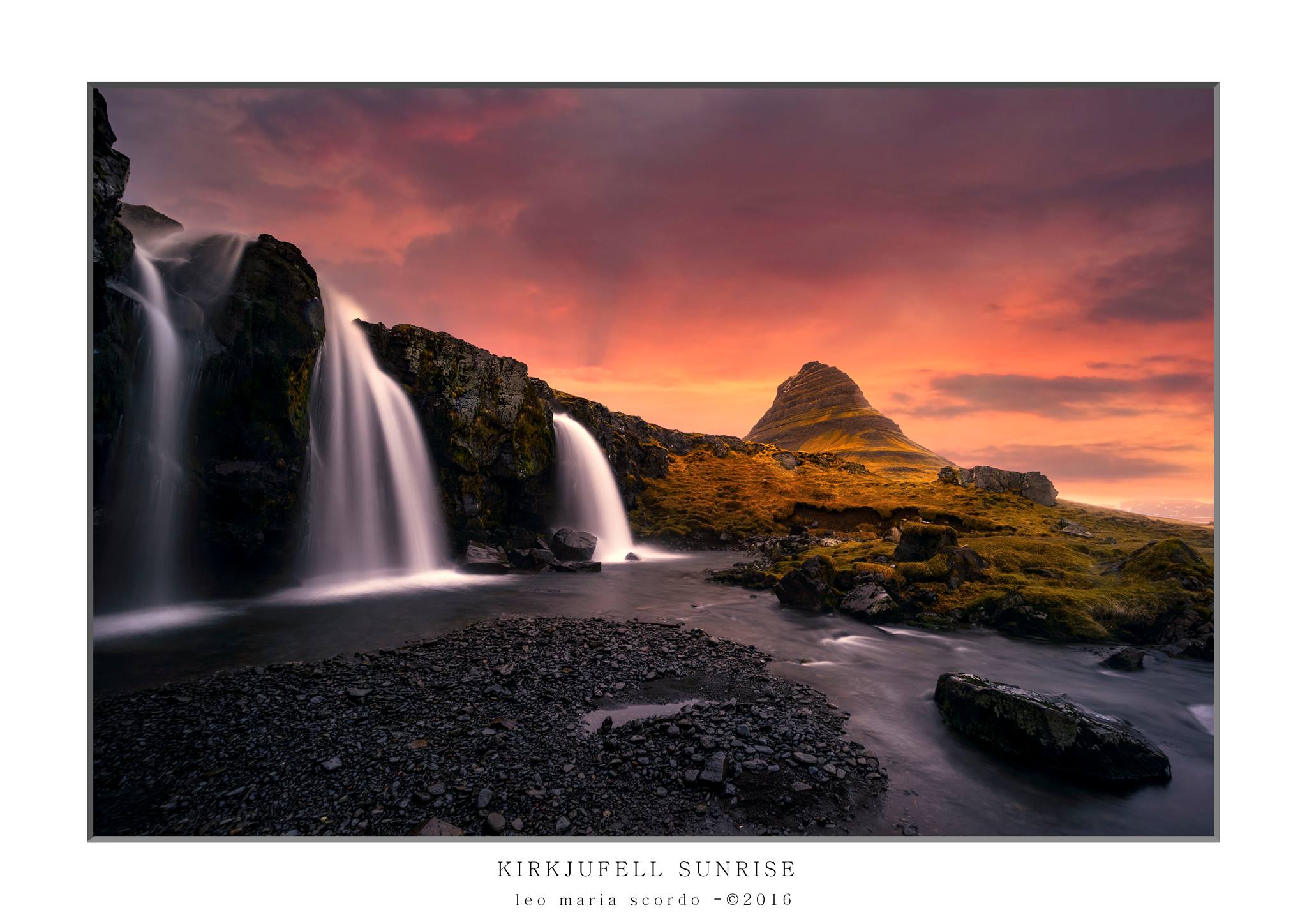 Kirkjufell sunrise