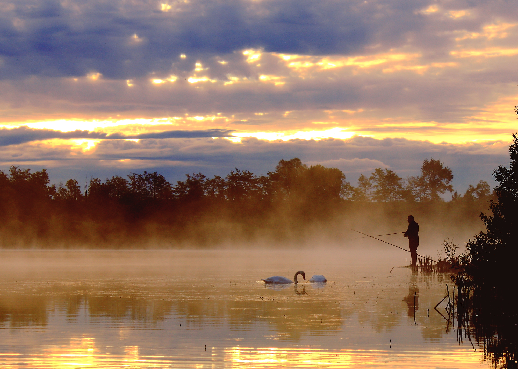 Pescatori all'alba