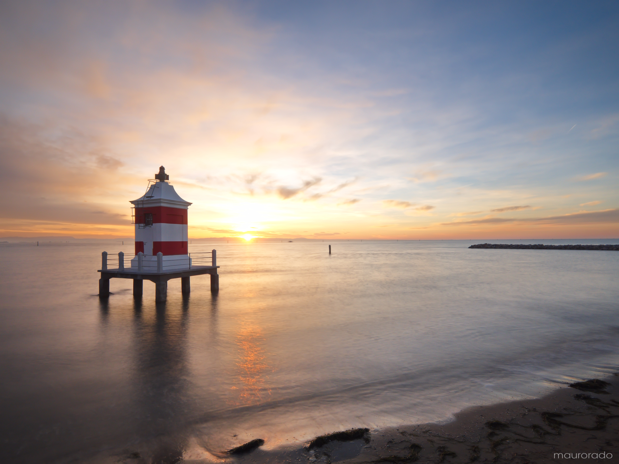 Alba al vecchio faro