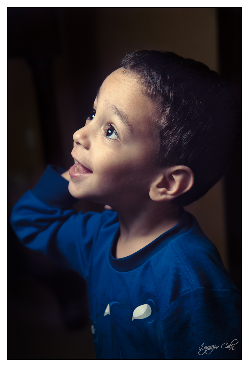 Facciamo una foto con la "luce quadrata"?