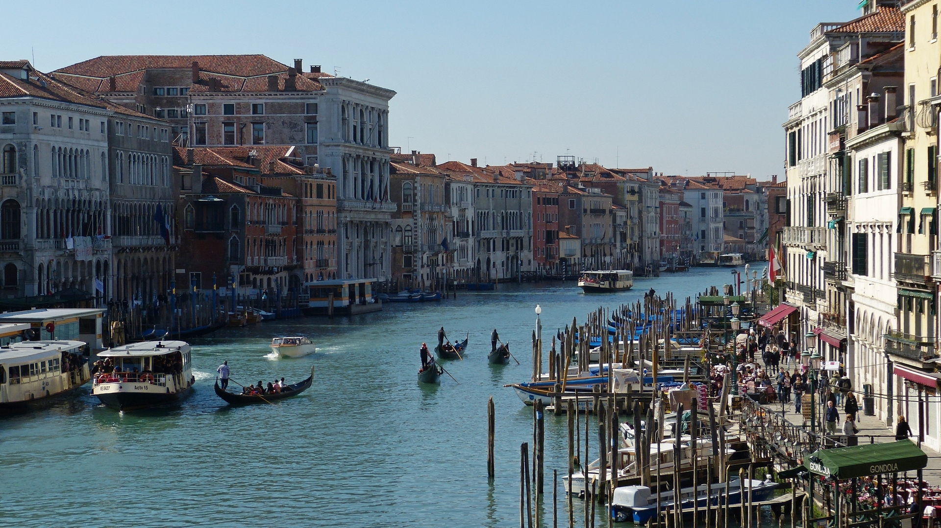 Venice from Rialto Bridge