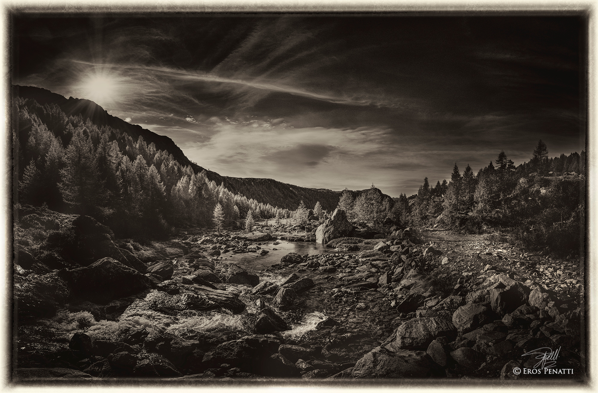 Preda Rossa - across the plain