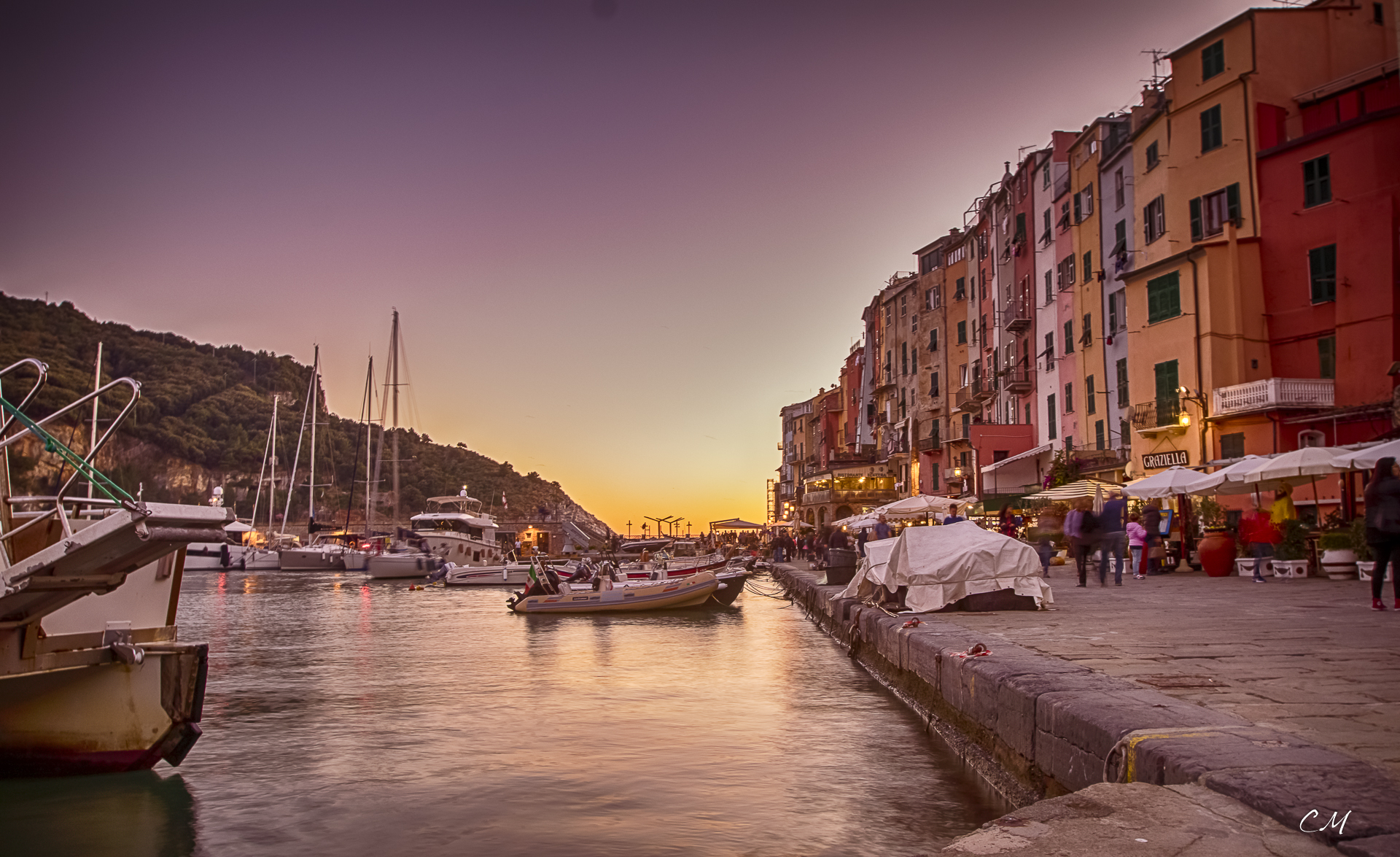 Porto Venere at sunset