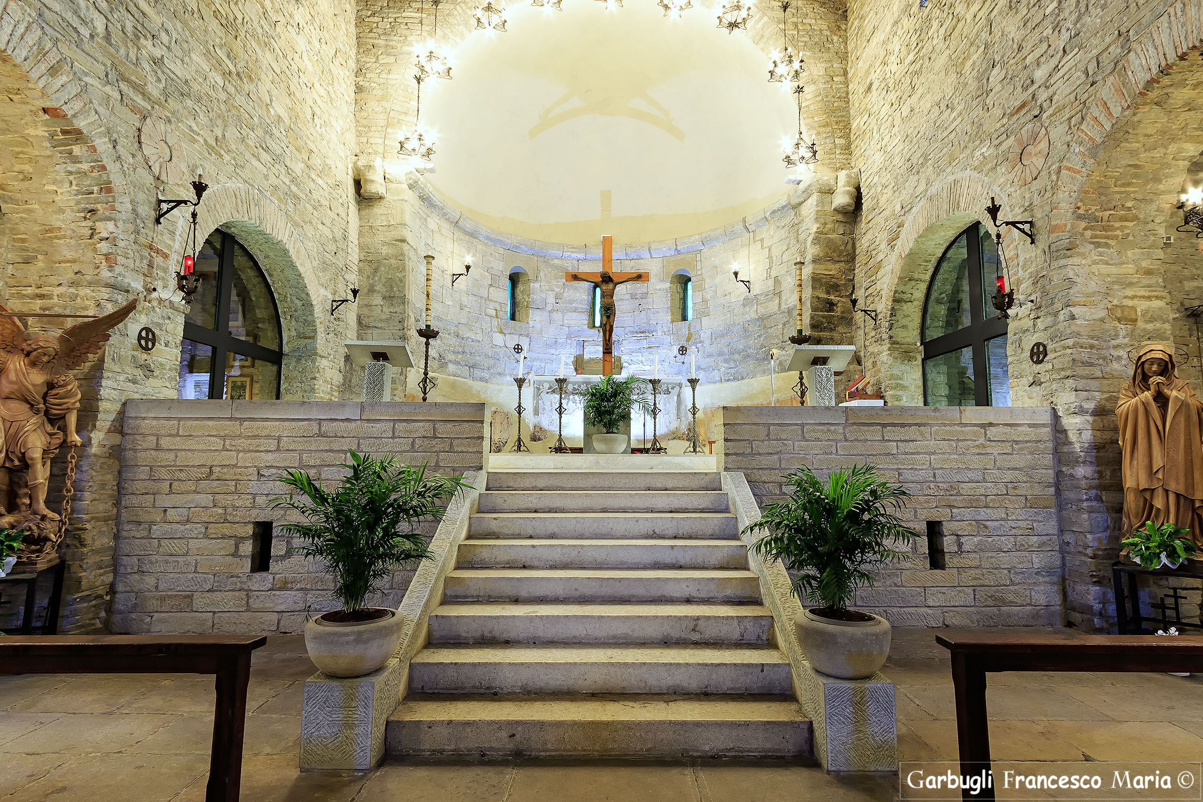 Il cenacolo dell'Abbazia di San Michele