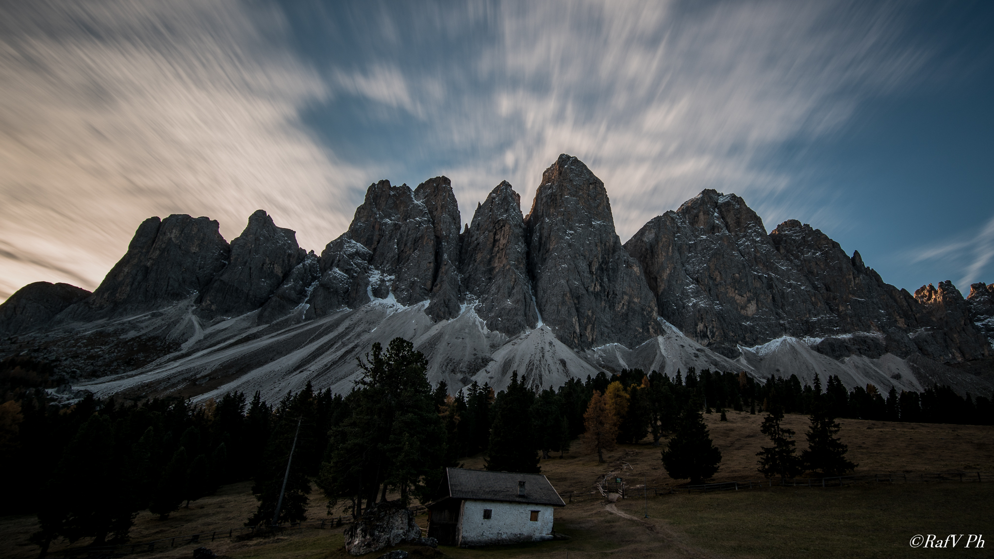 Odle Mountains Sunrise