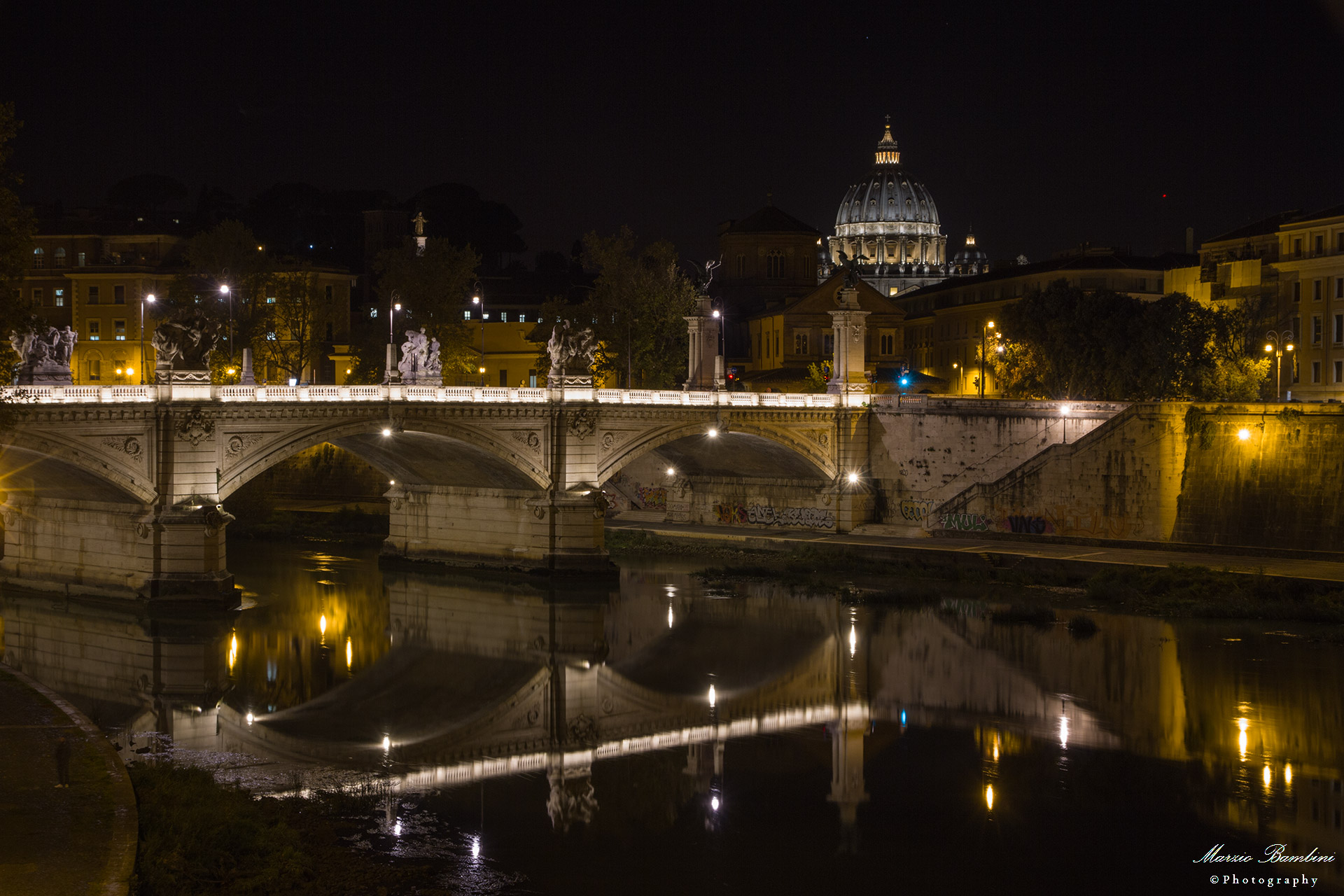 Rome Ponte Vittorio Emanuele II