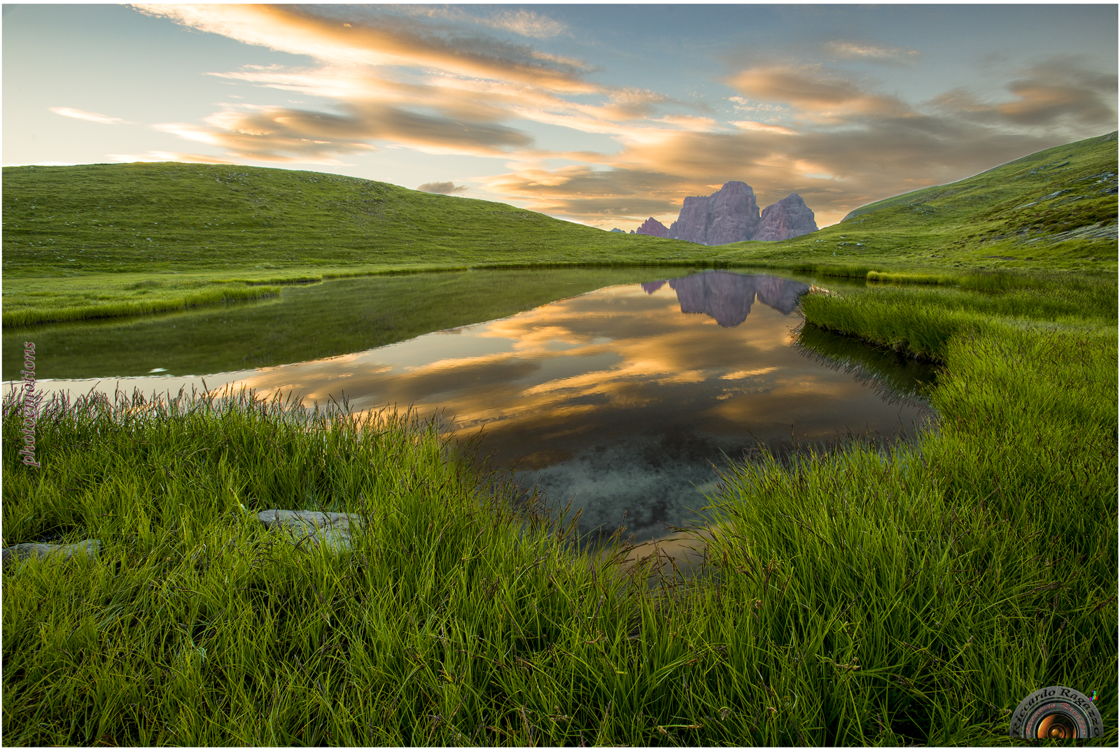 finalmente il Pelmo si svela ai nostri occhi