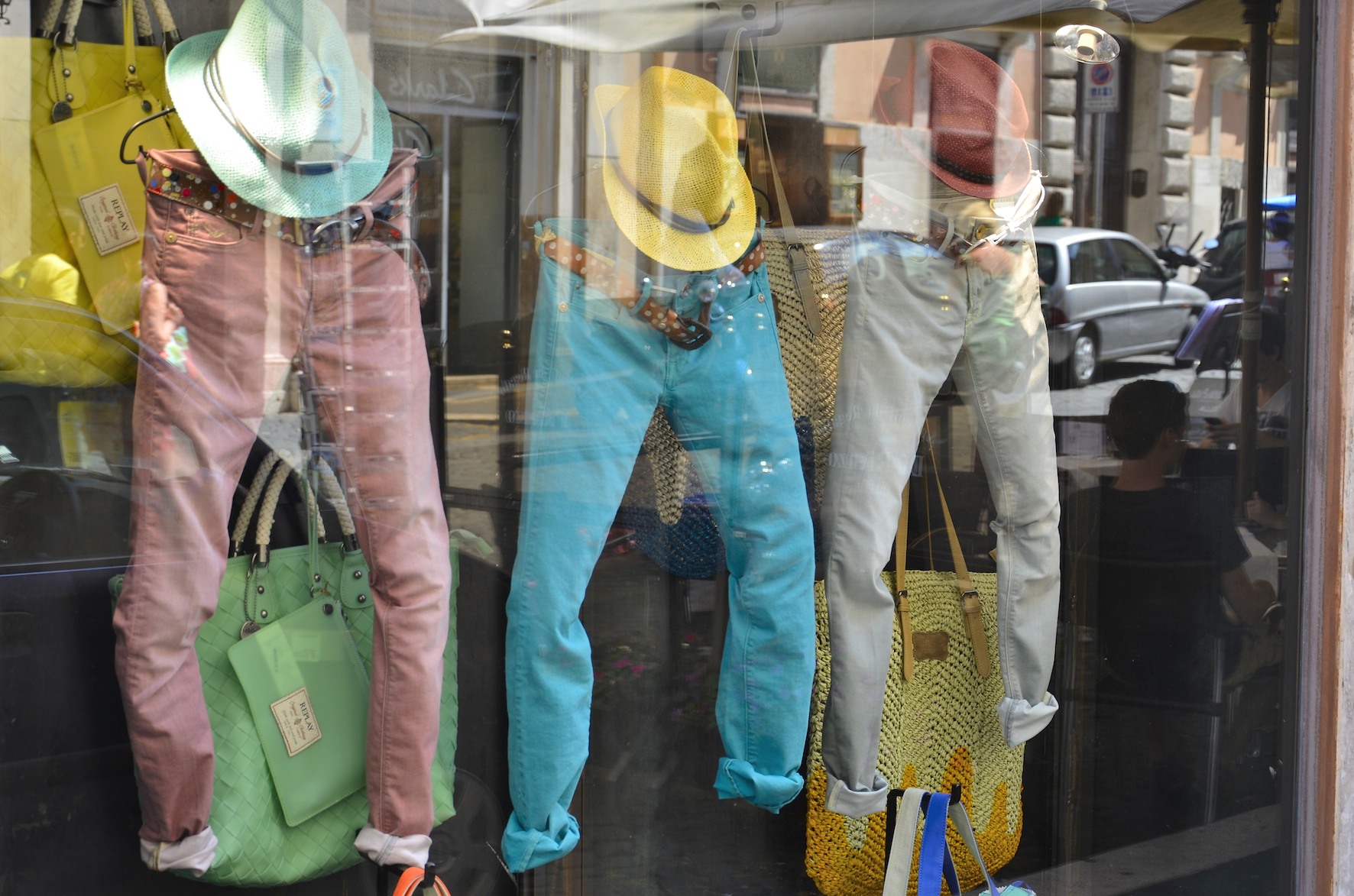 Storefronts in town '....