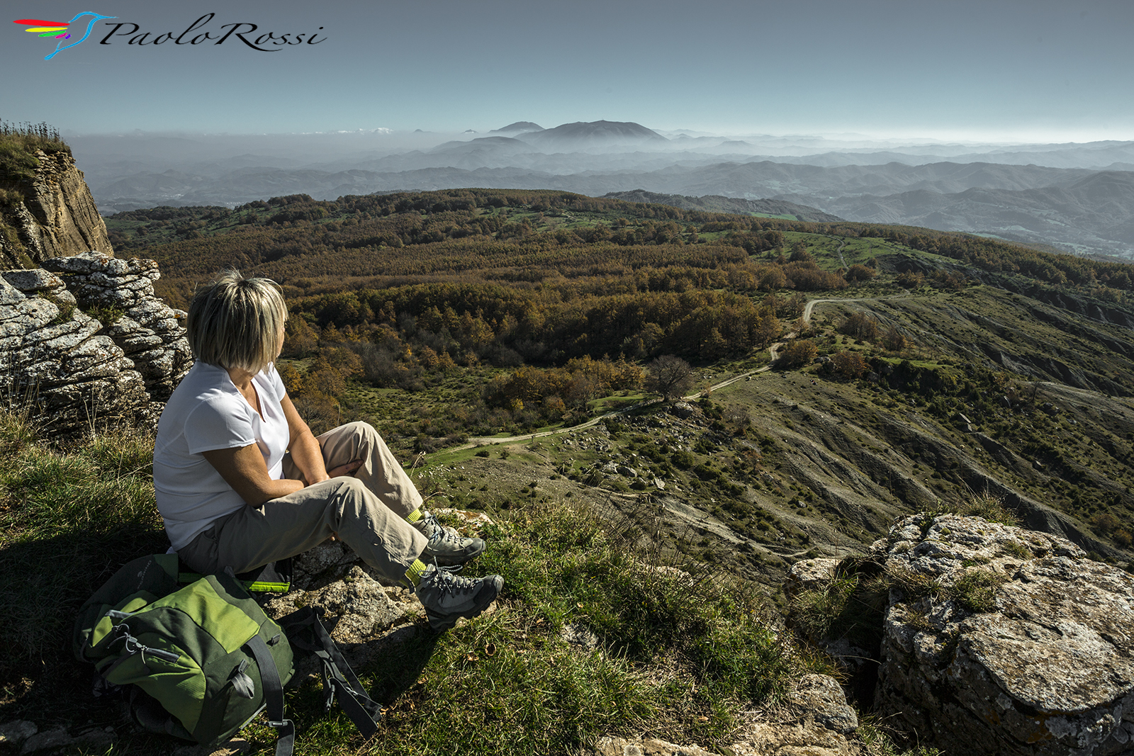 On top of the Sasso ...