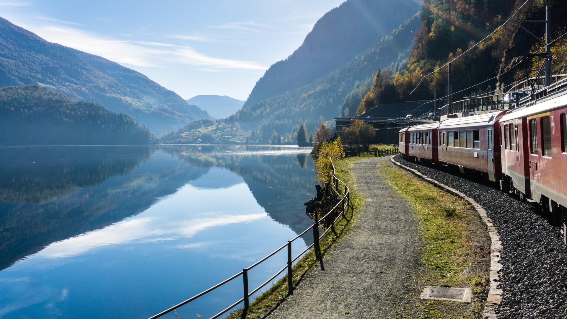 Miralago, Tirano, the Bernina Train