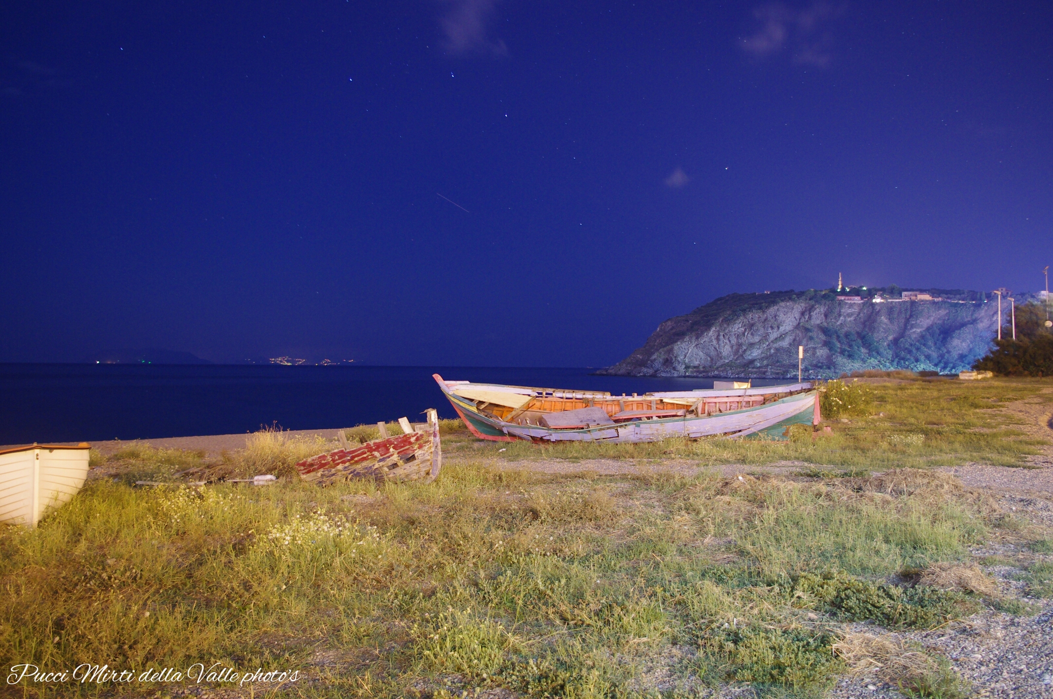 La notte scende su Milazzo
