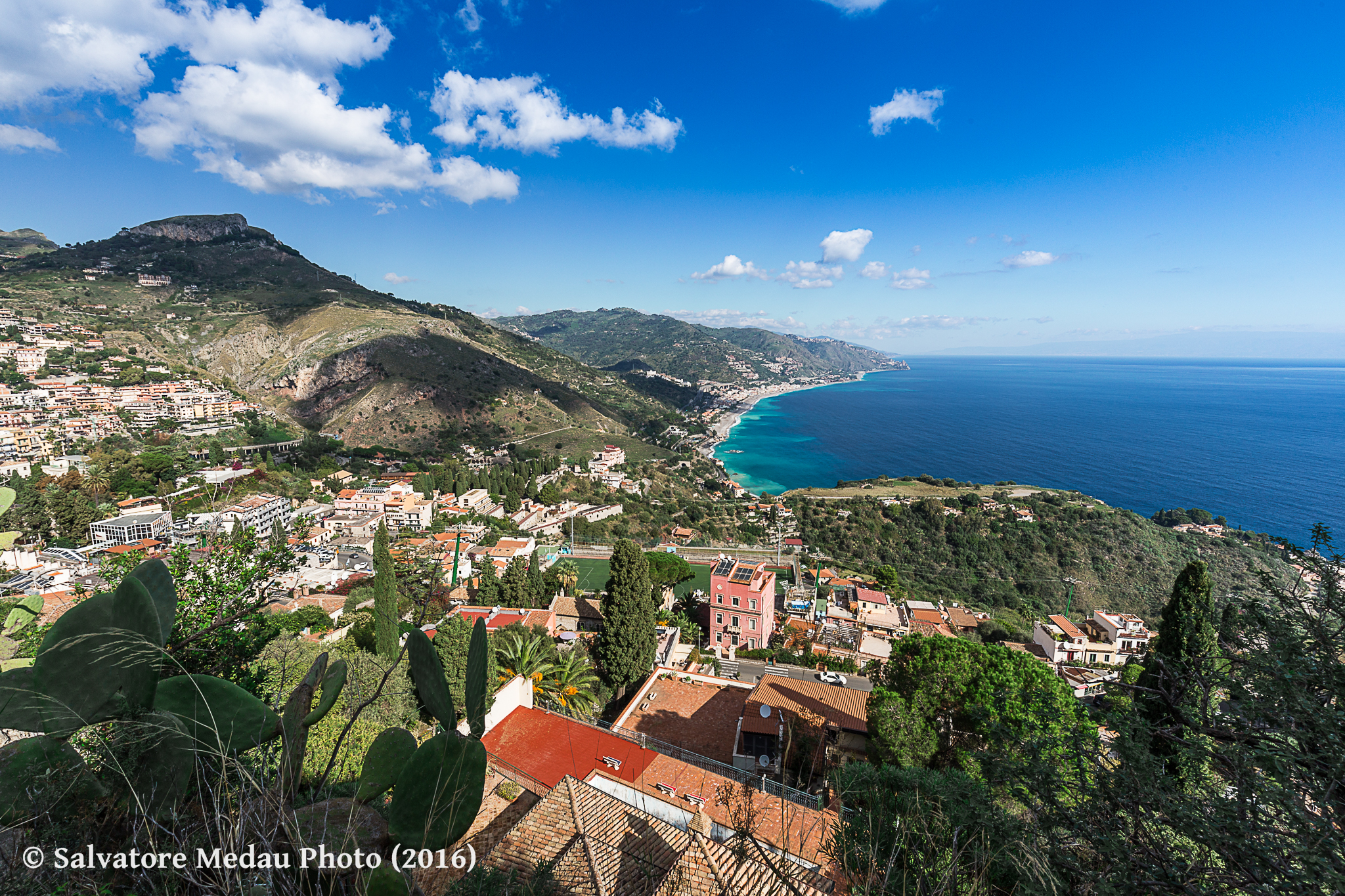 Going up to Taormina
