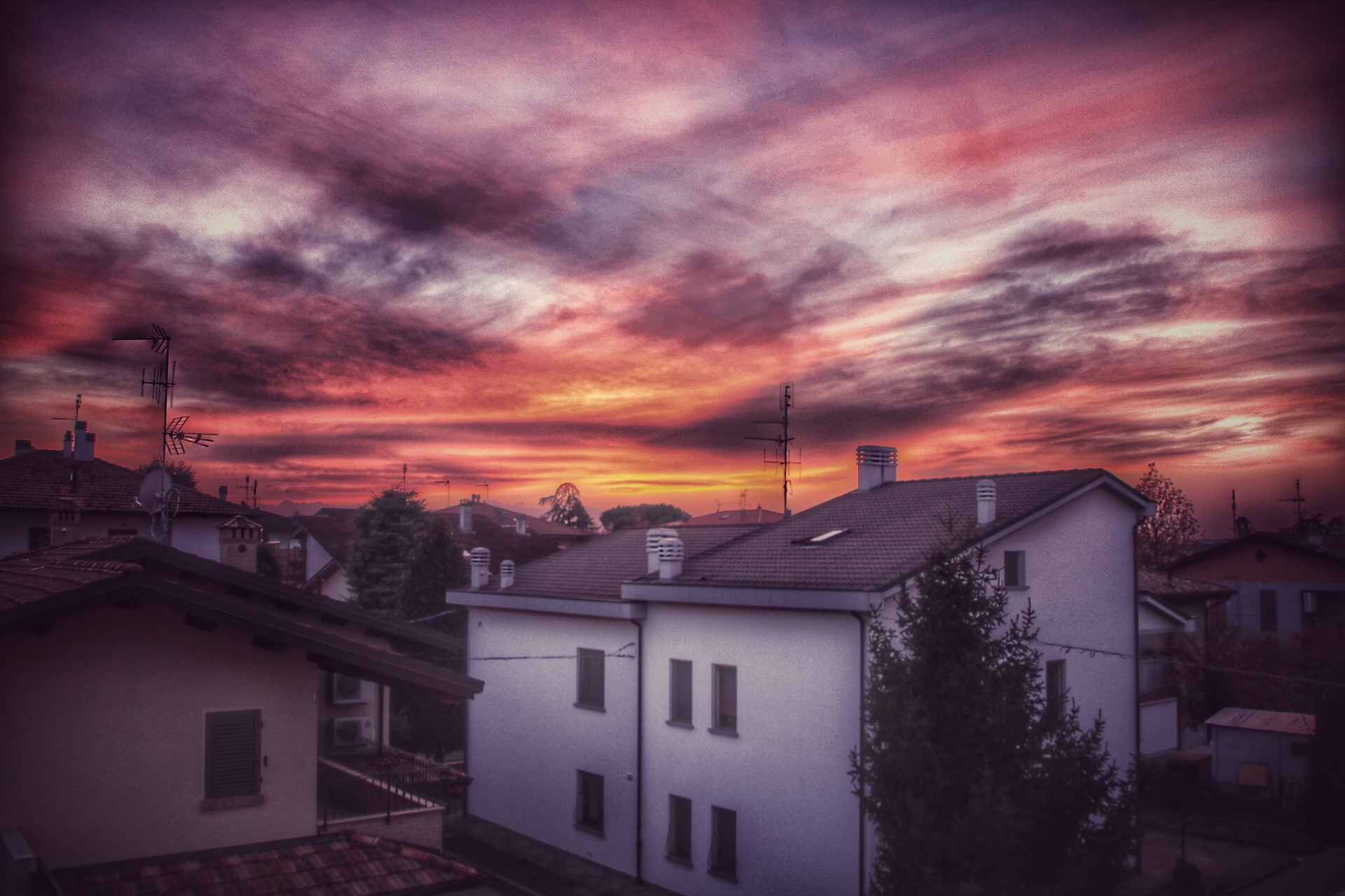 ..this begins from the evening ..