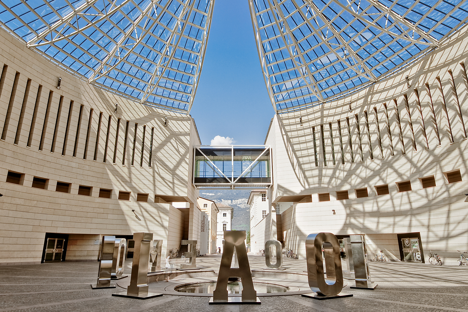 mart - rilievo fotografico - piazzetta e passatoio