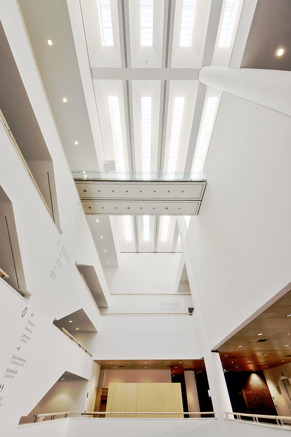 mart - rilievo fotografico - atrio interno