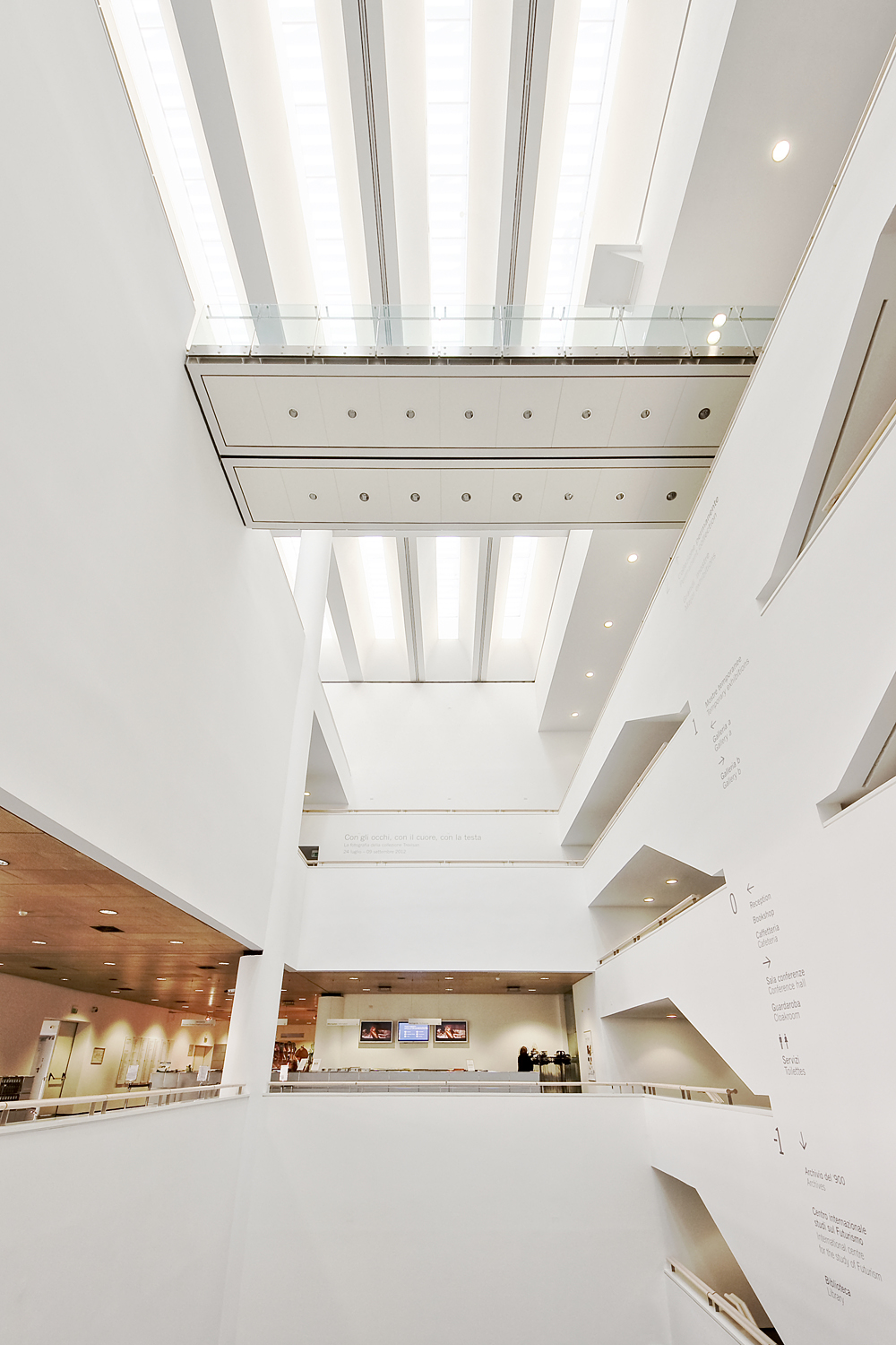 mart - rilievo fotografico - atrio interno