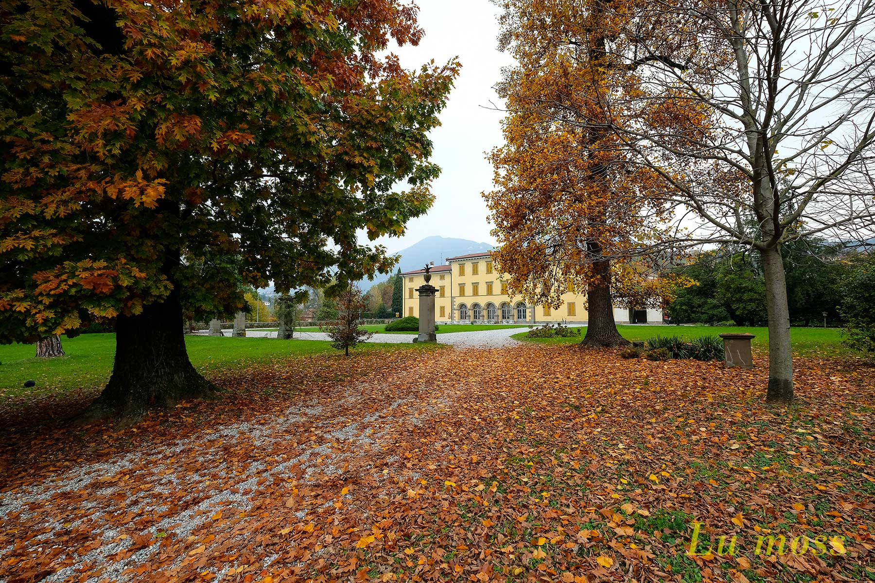 Autunno alla Villa.
