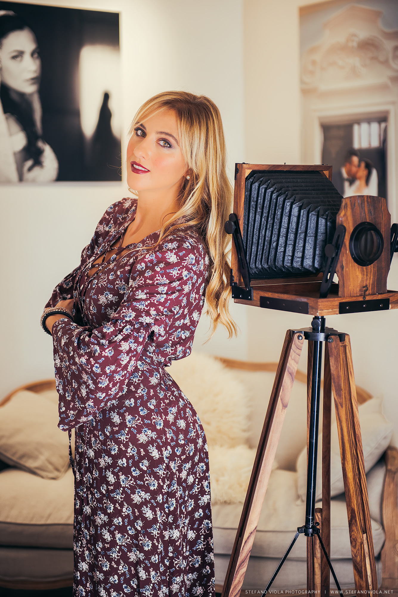 Marika, studio portrait