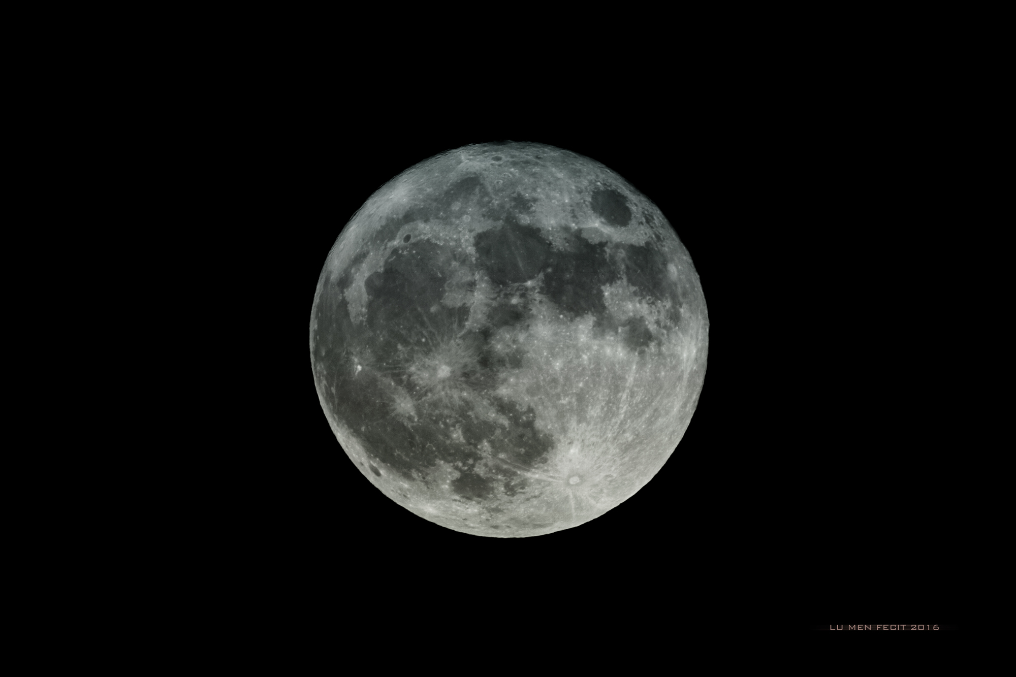 Luna piena 14 Novembre 2016