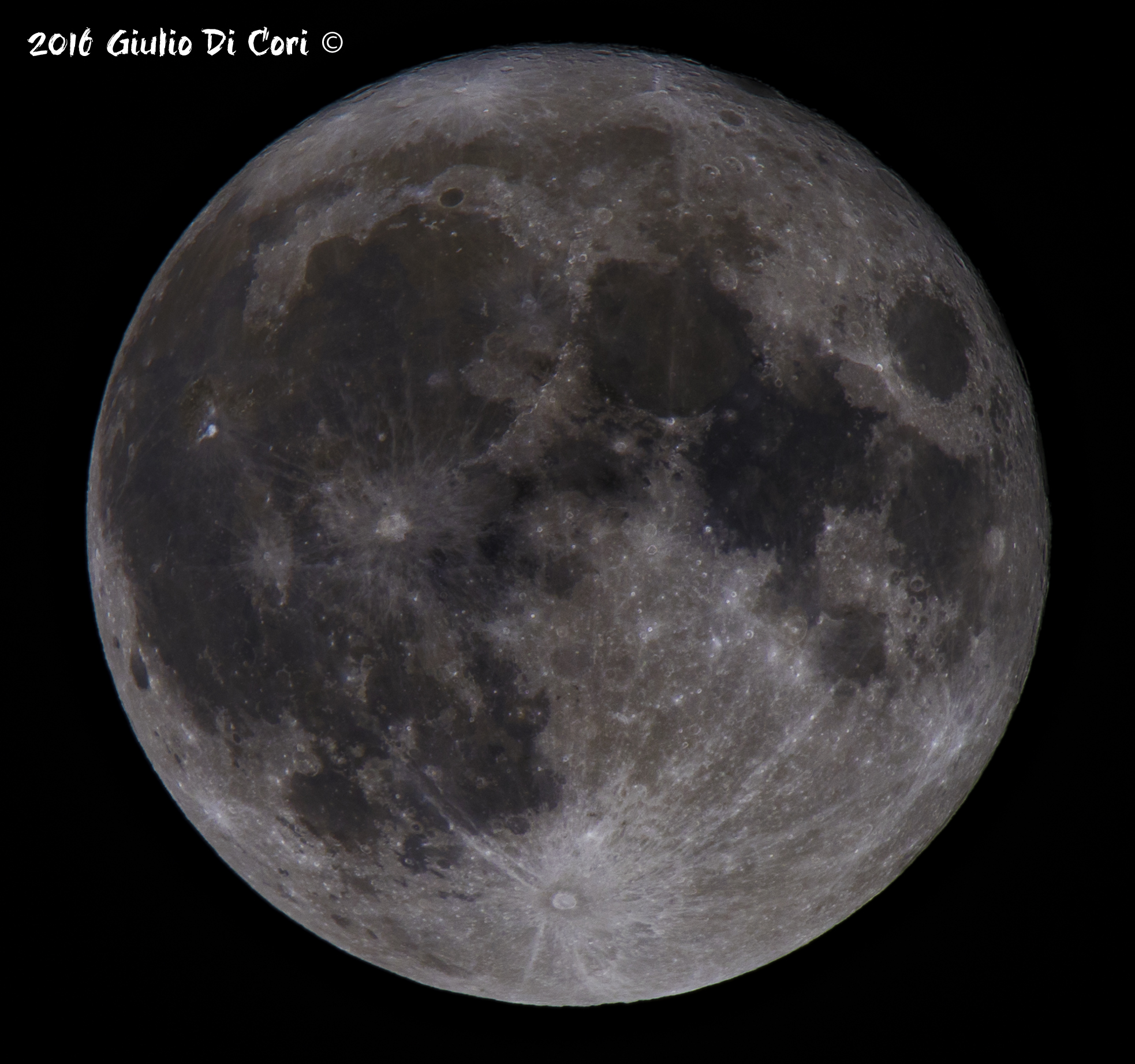 November 14, 2016 The big moon d810