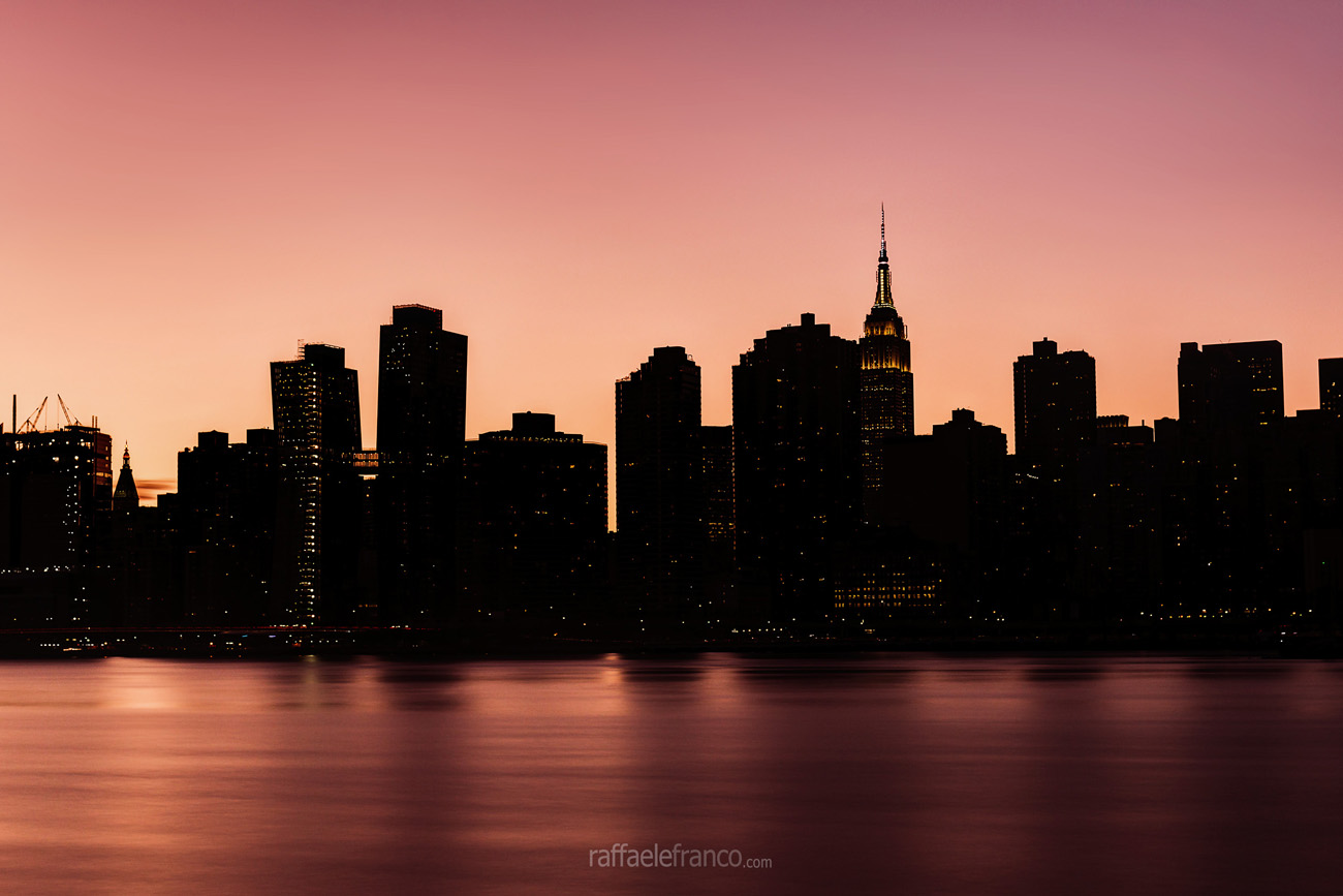 Tramonto su Manhattan