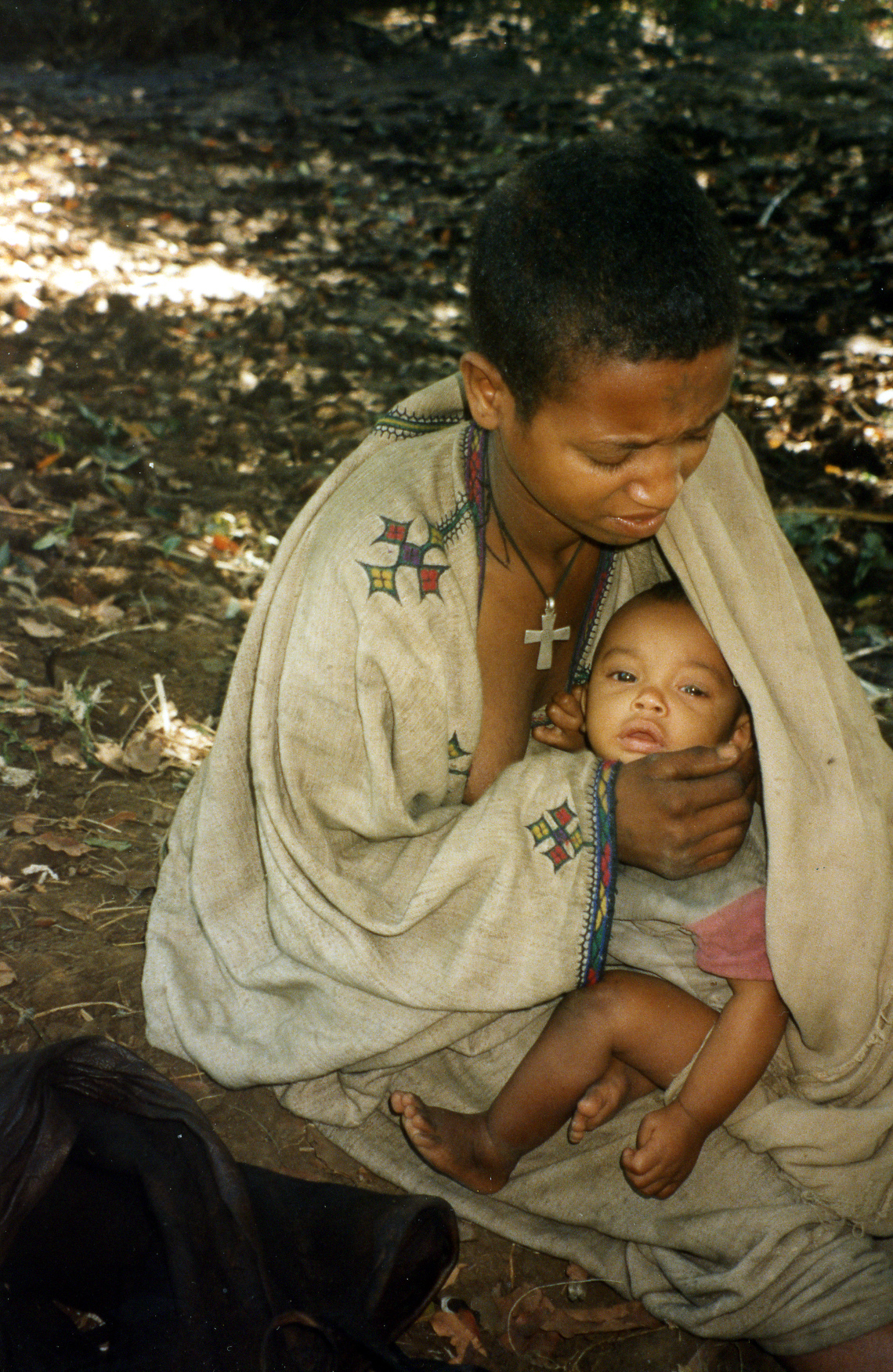270-On the banks of the Blue Nile at Lake Tana.