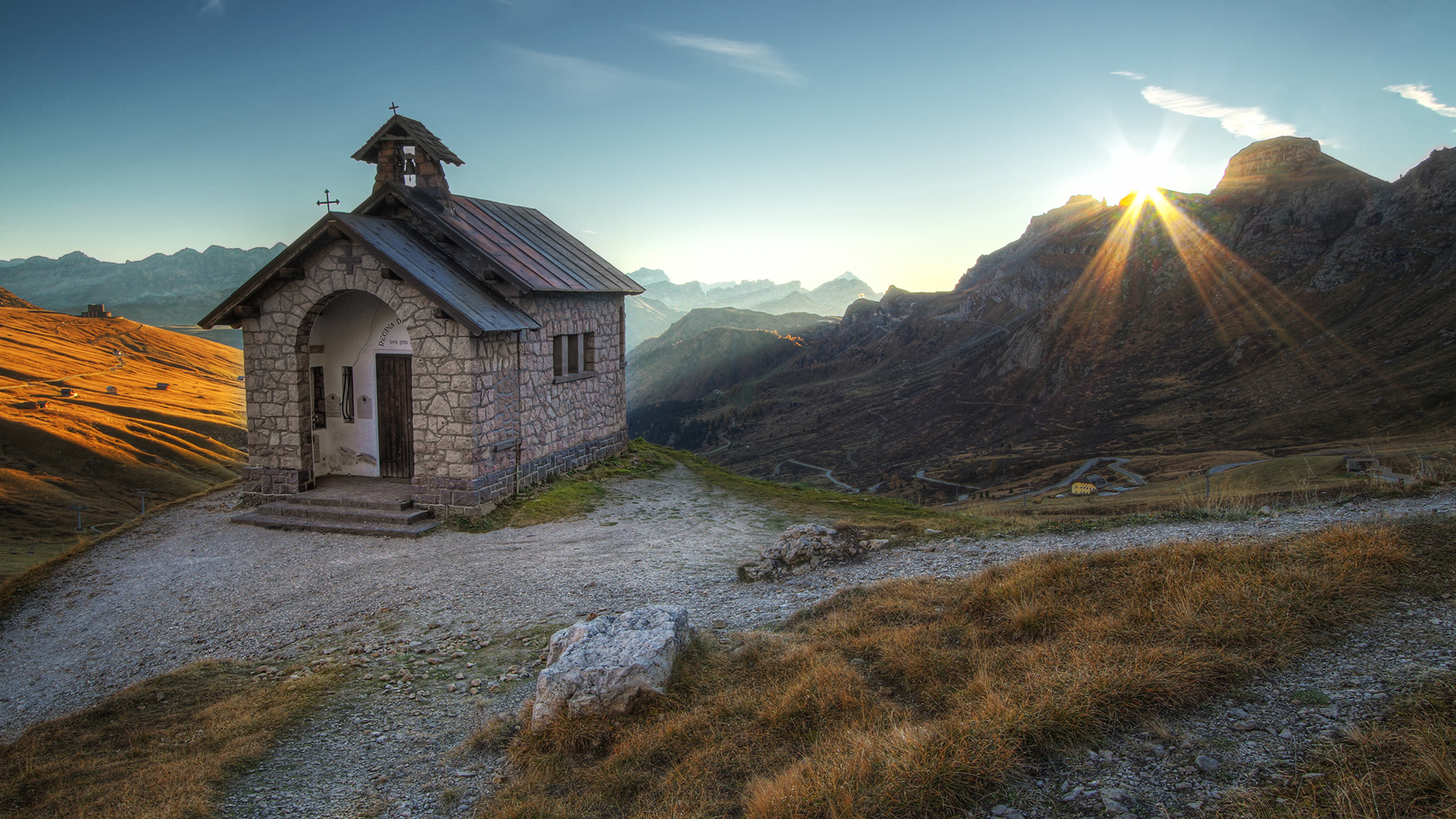 I primi raggi del sole