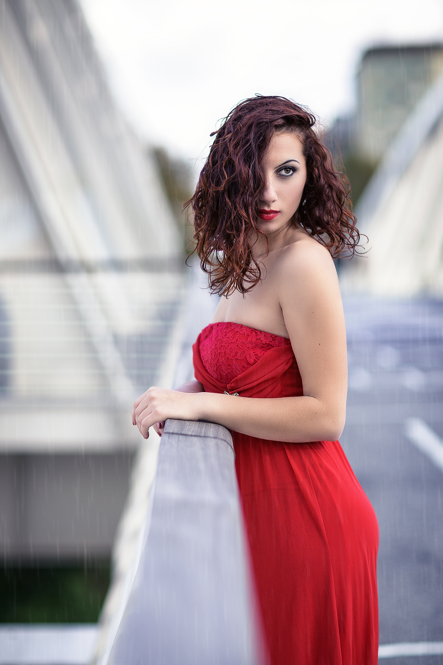 waiting for the rain