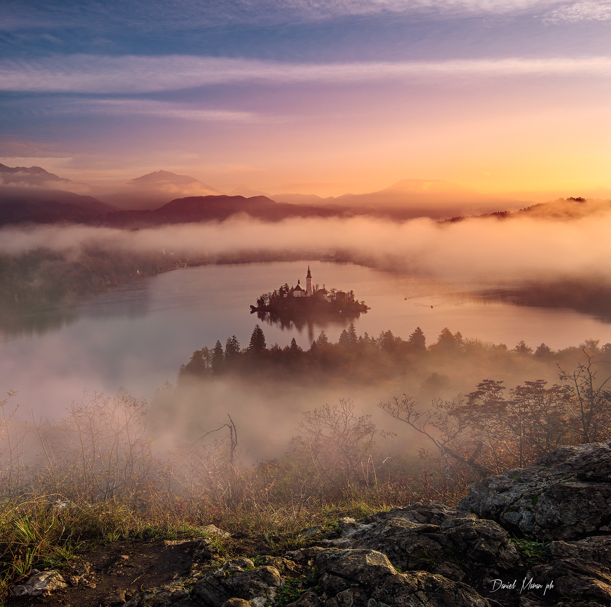 A new day in Bled Slovenia