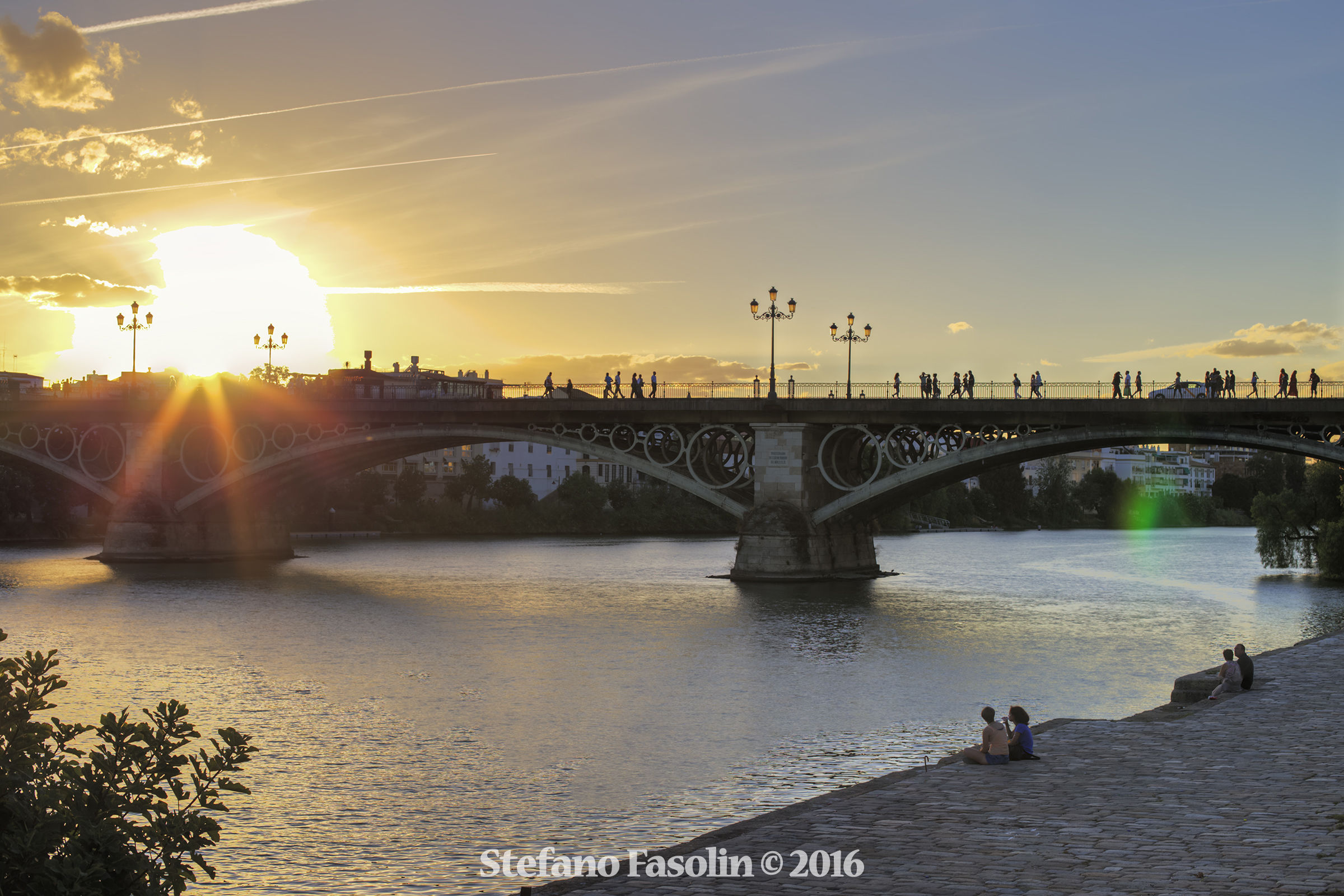Sunset along the Guadalquivir 01