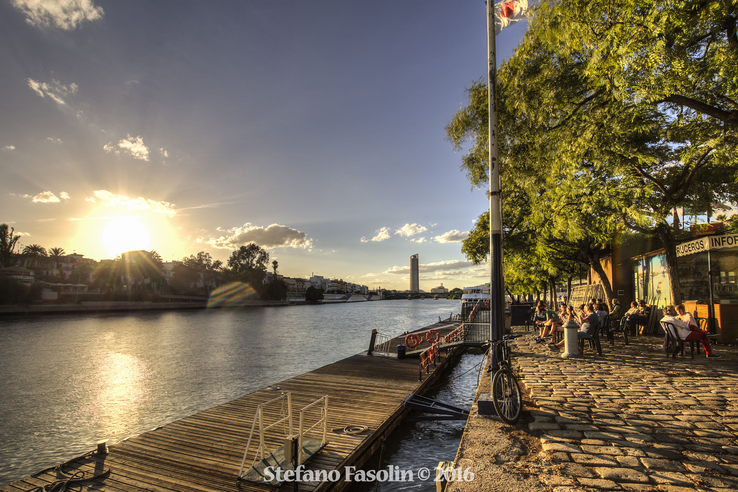 Sunset along the Guadalquivir 02