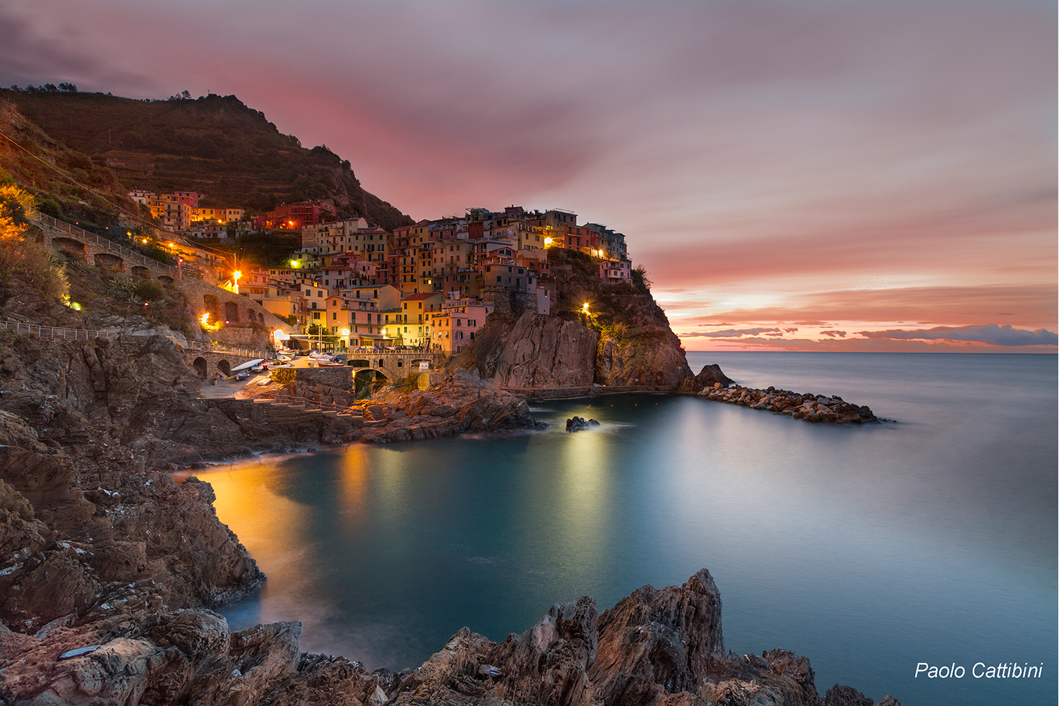 Manarola at dawn