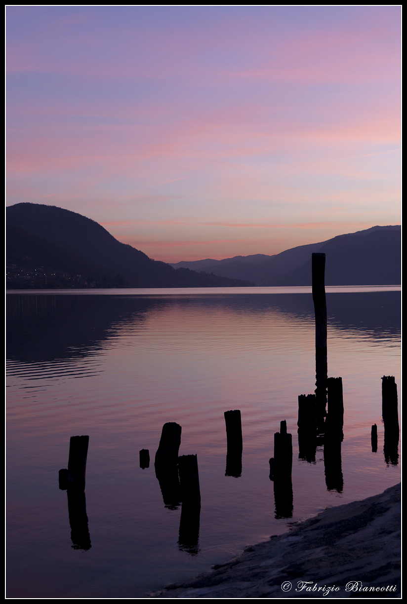 The calm of the evening