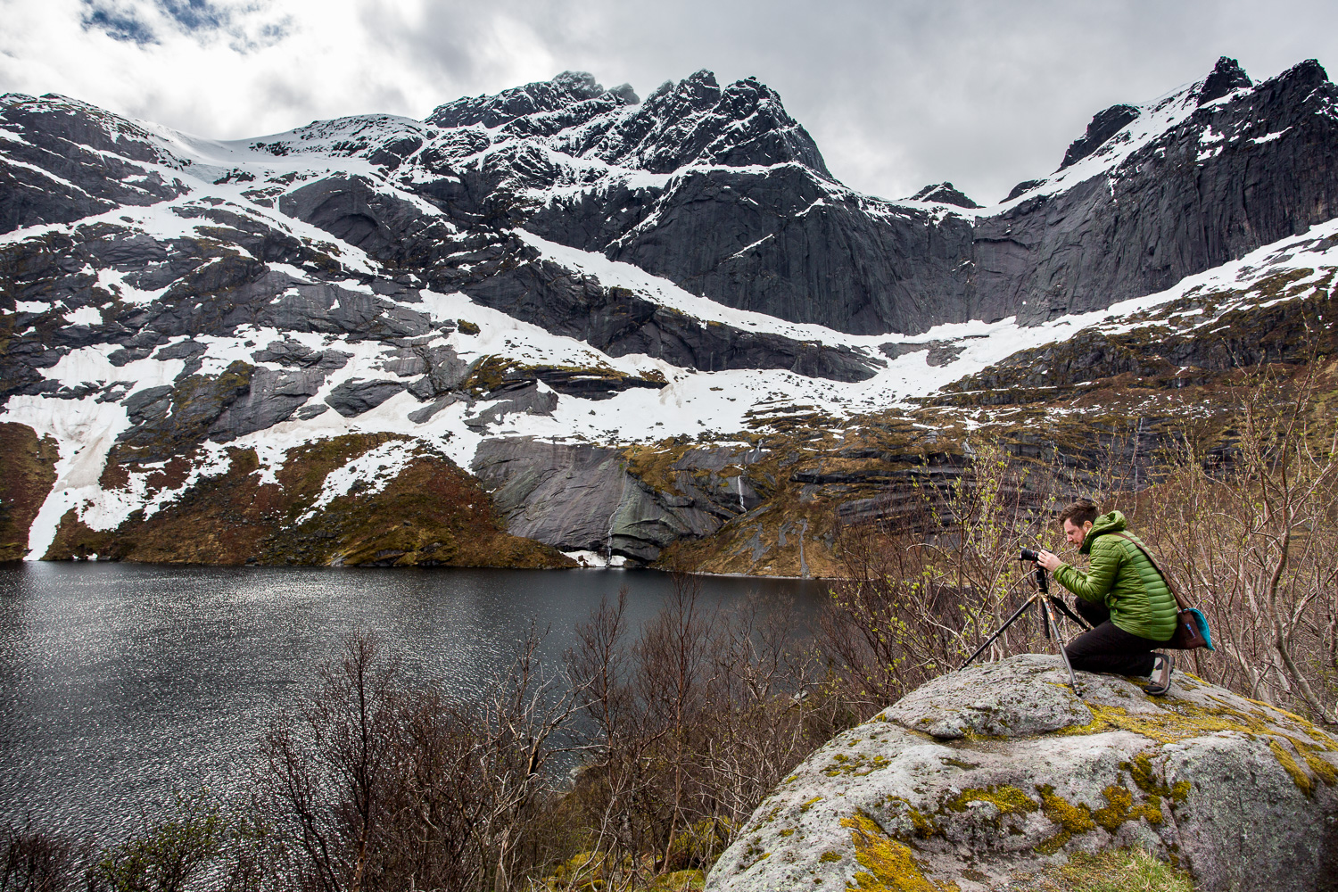 On the way to Nusfjord
