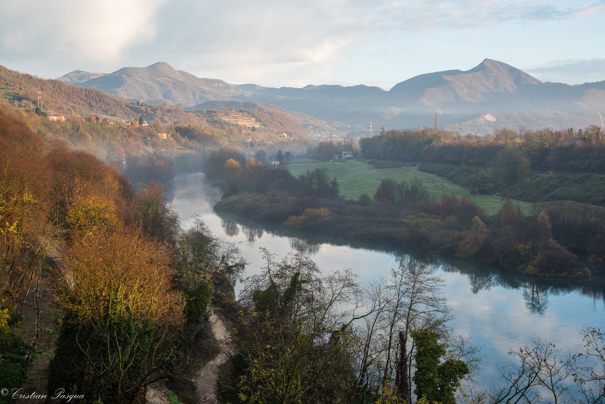 Autunno sul fiume Oglio