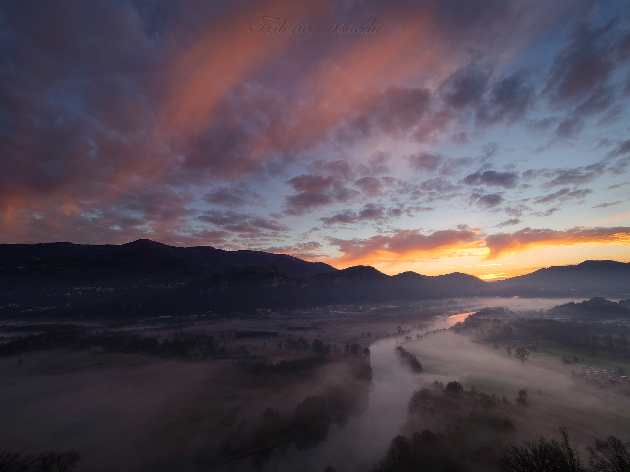 Brushstrokes of dawn