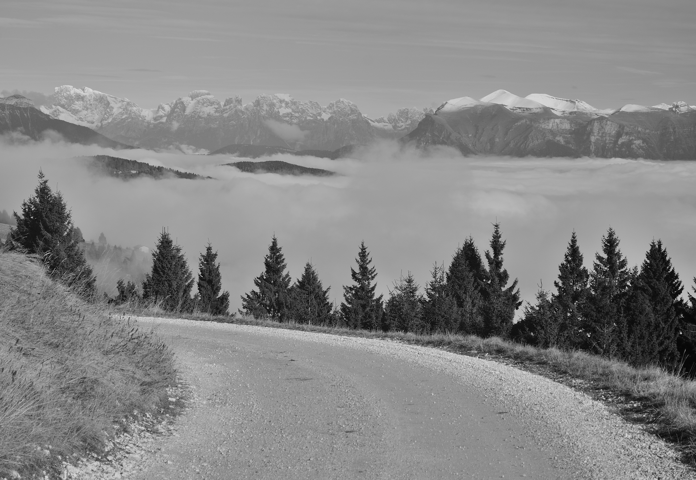 Going up to Mount Lisser