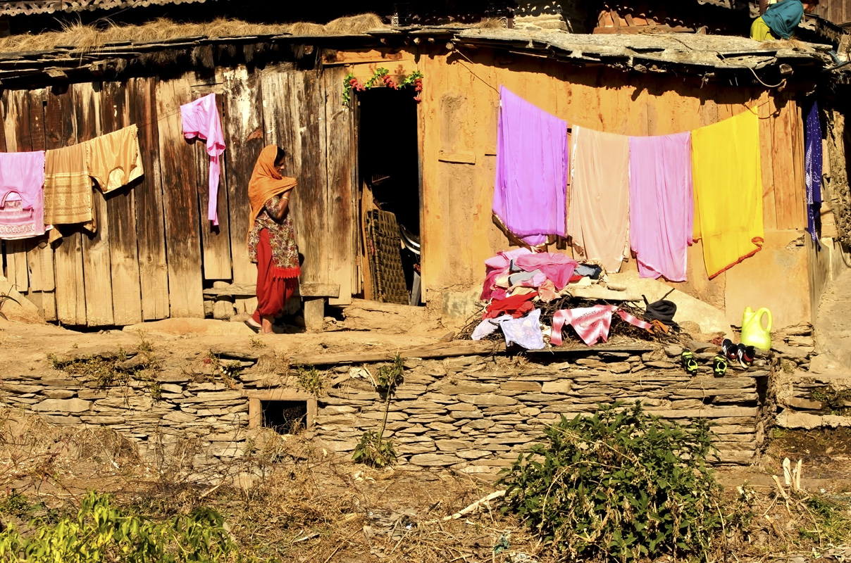 a home in a far off village