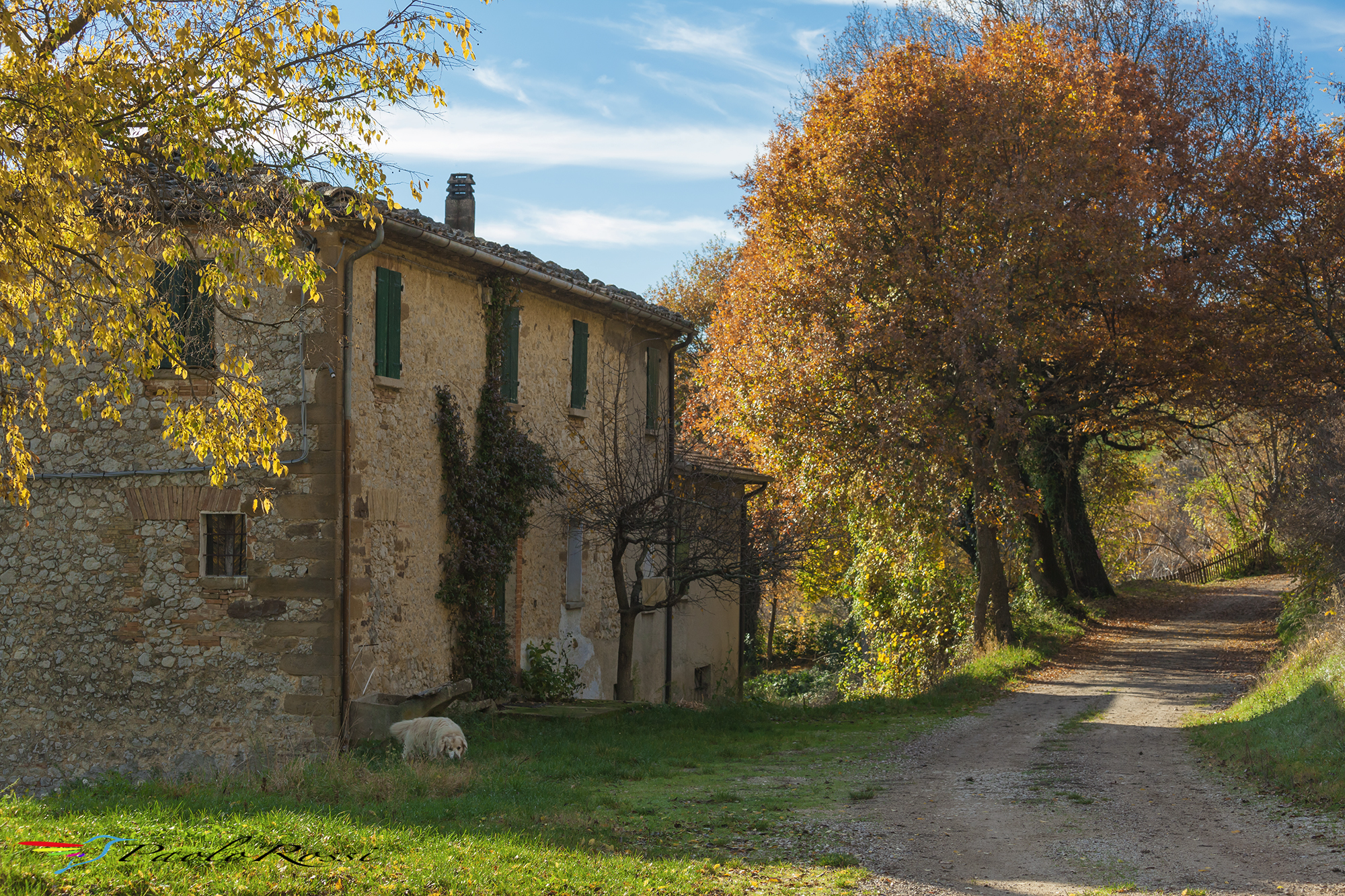 La casa abbandonata.