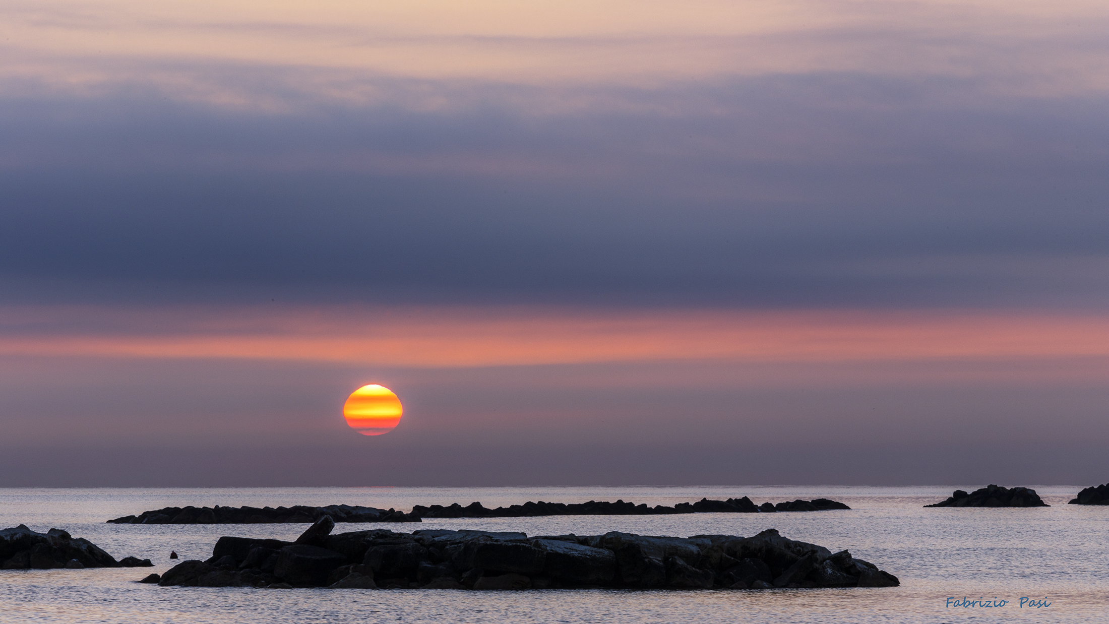 Sunrise in Cesenatico