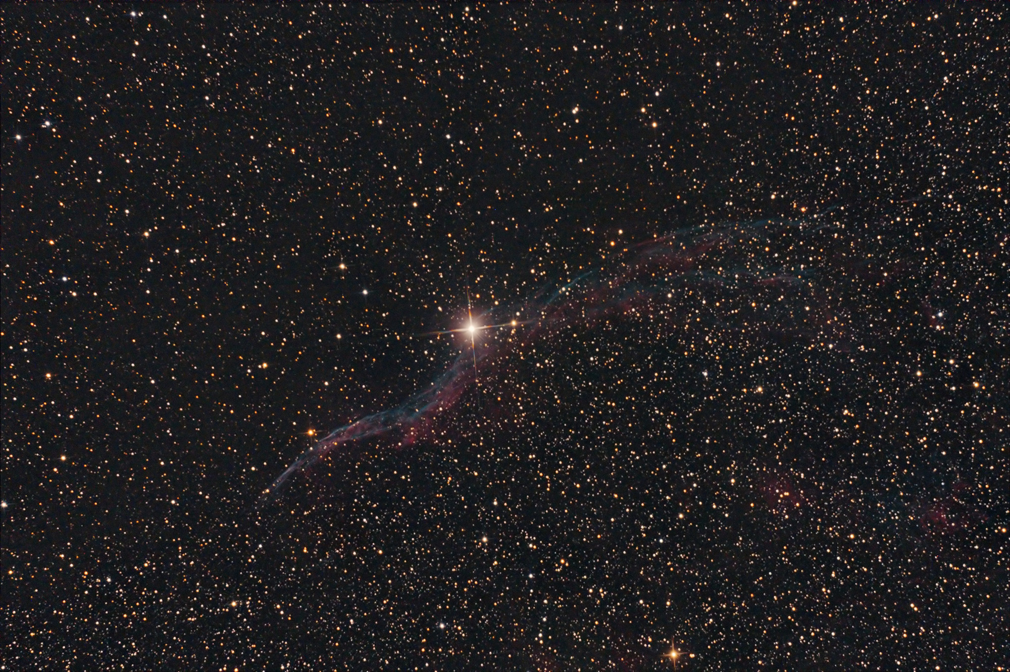 Western Veil Nebula NGC 6960