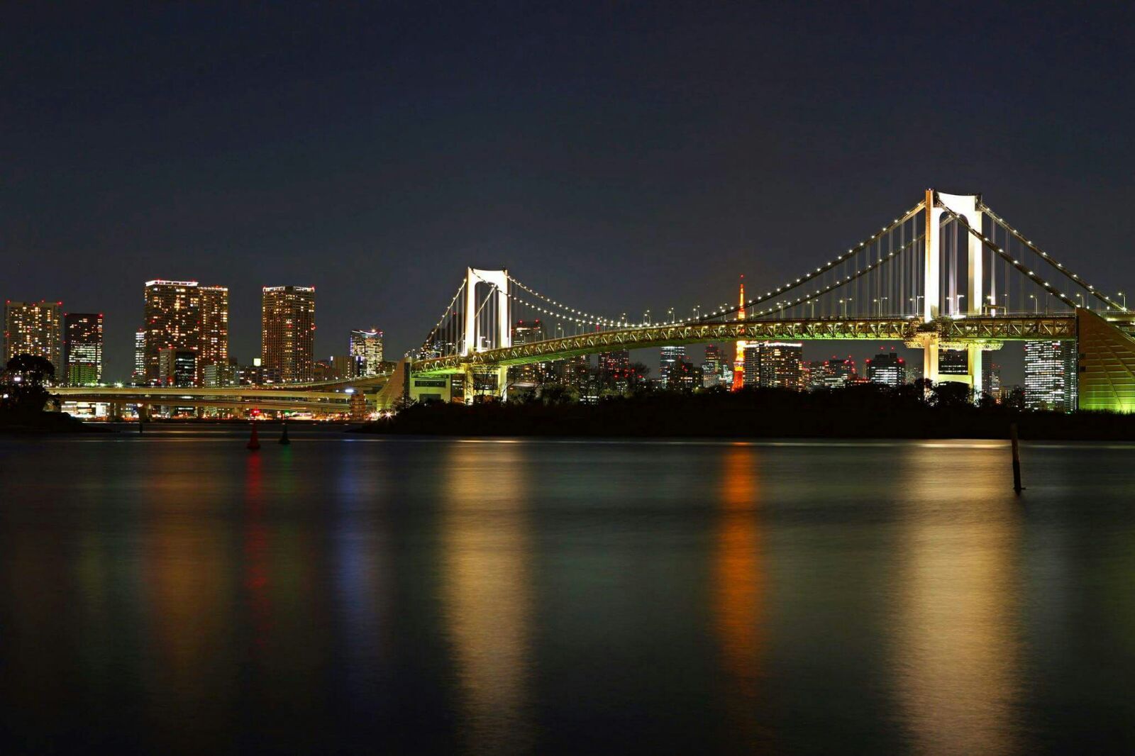 Odaiba at night