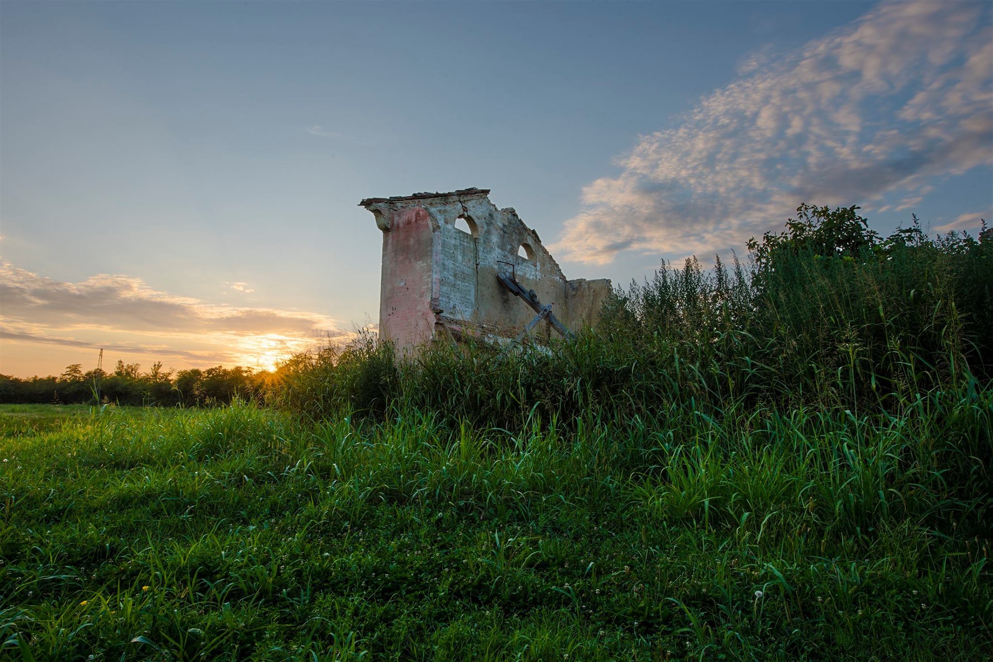 Ruderi sulla Treviso - Ostiglia