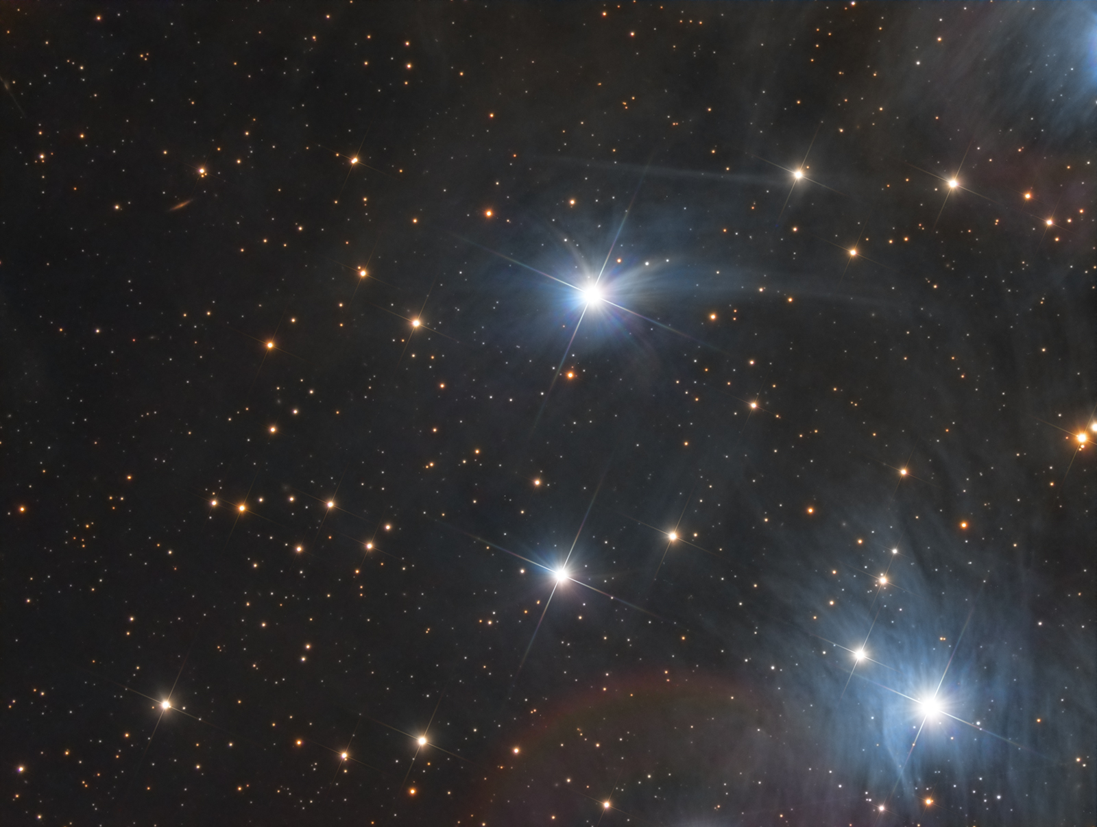 Parte delle Pleiadi M45