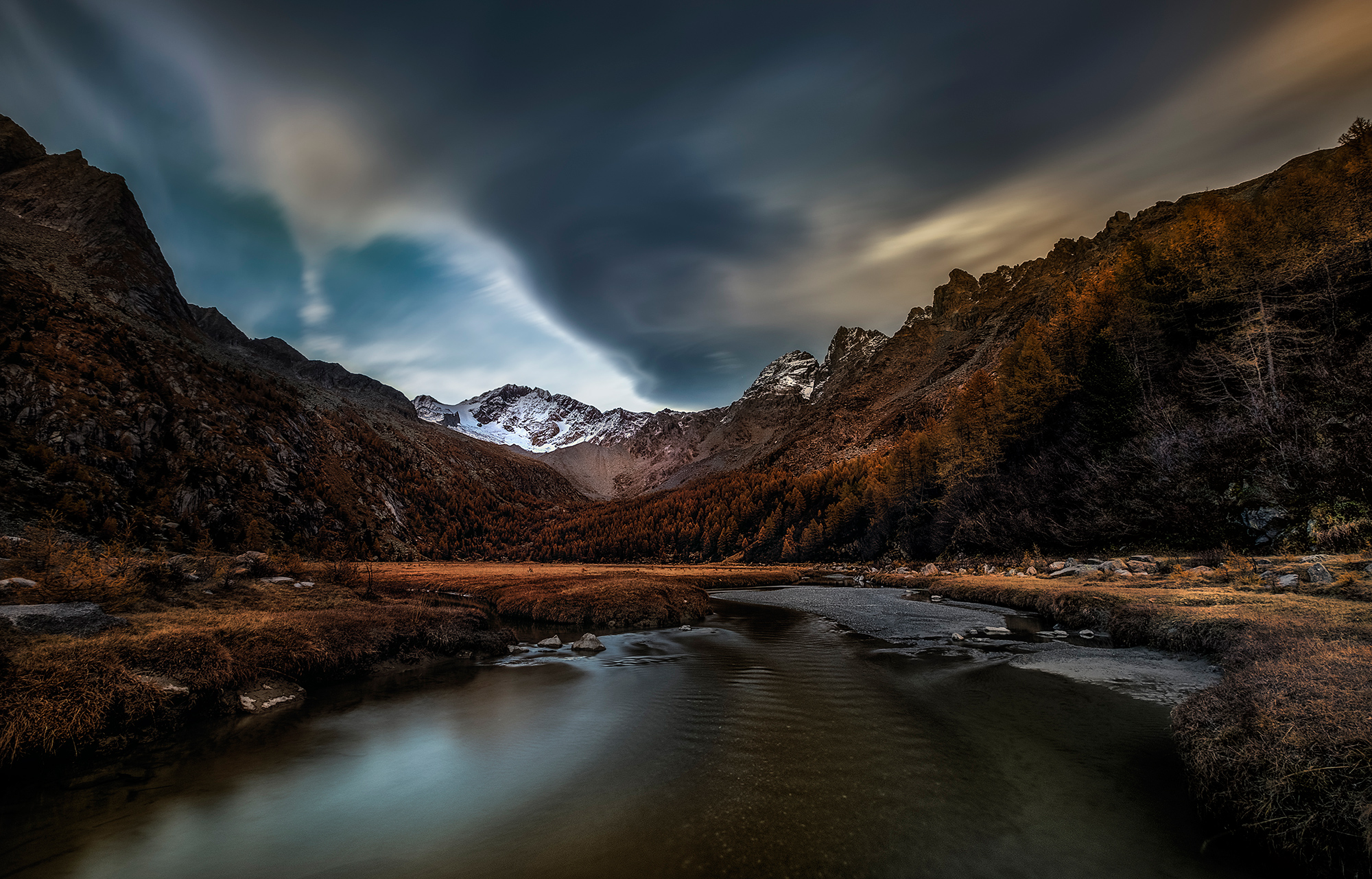 Preda Rossa - long exposure